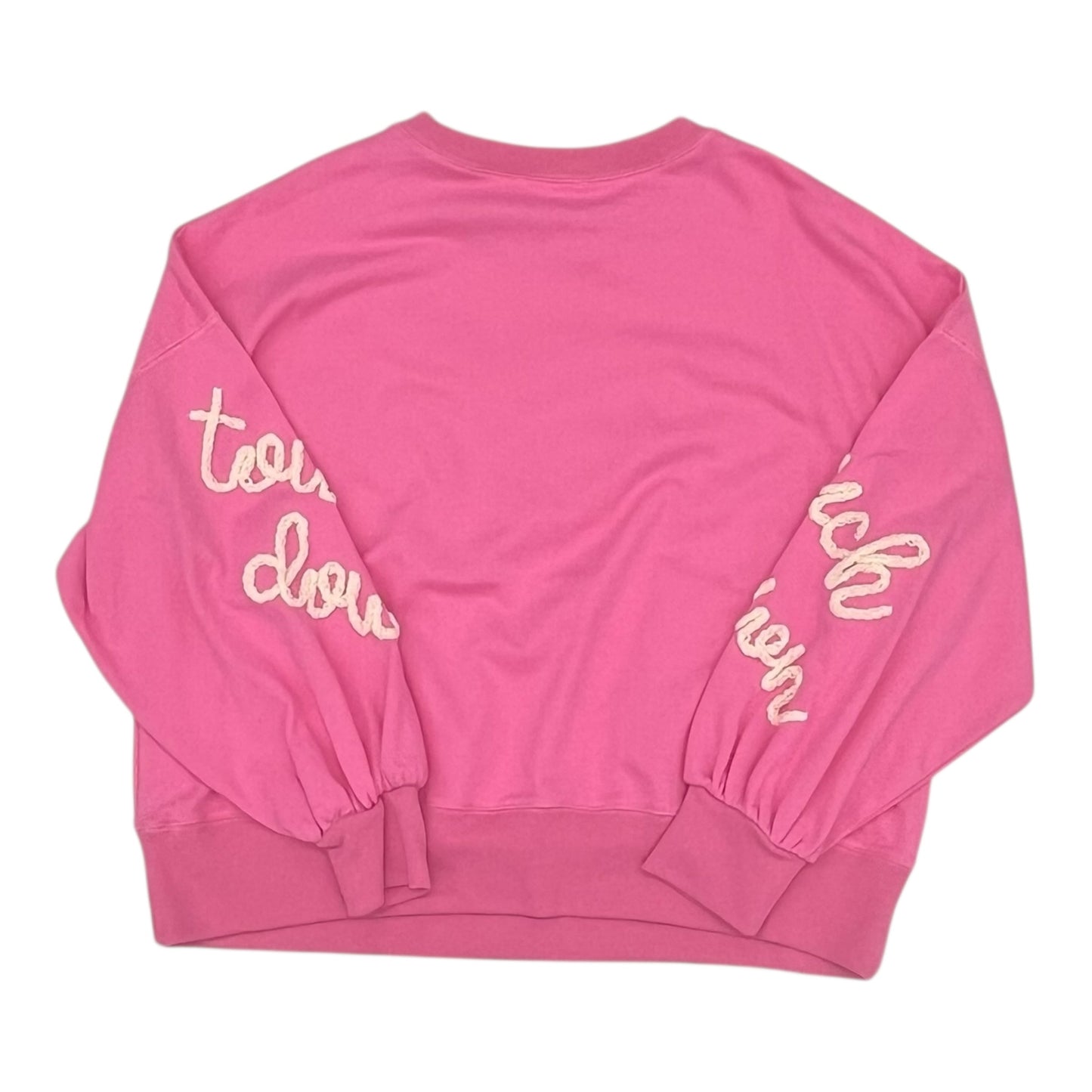 Sweatshirt Crewneck By Peach Love Cream California In Pink, Size:M