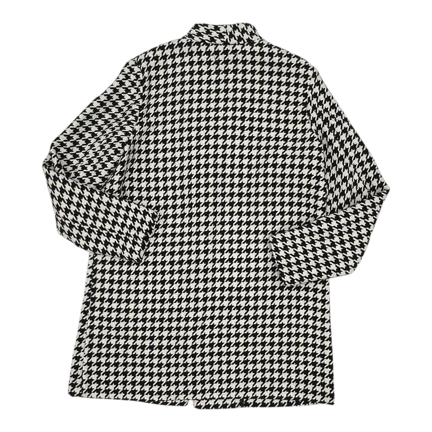 Coat Peacoat By Old Navy In Black & White, Size:M