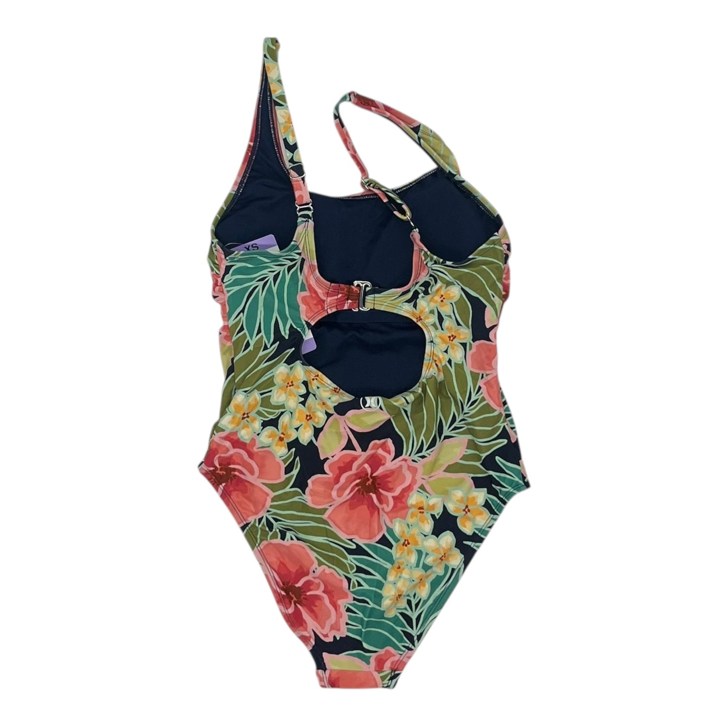 SWIMSUIT by CLOTHES MENTOR in FLORAL PRINT, Size:XS