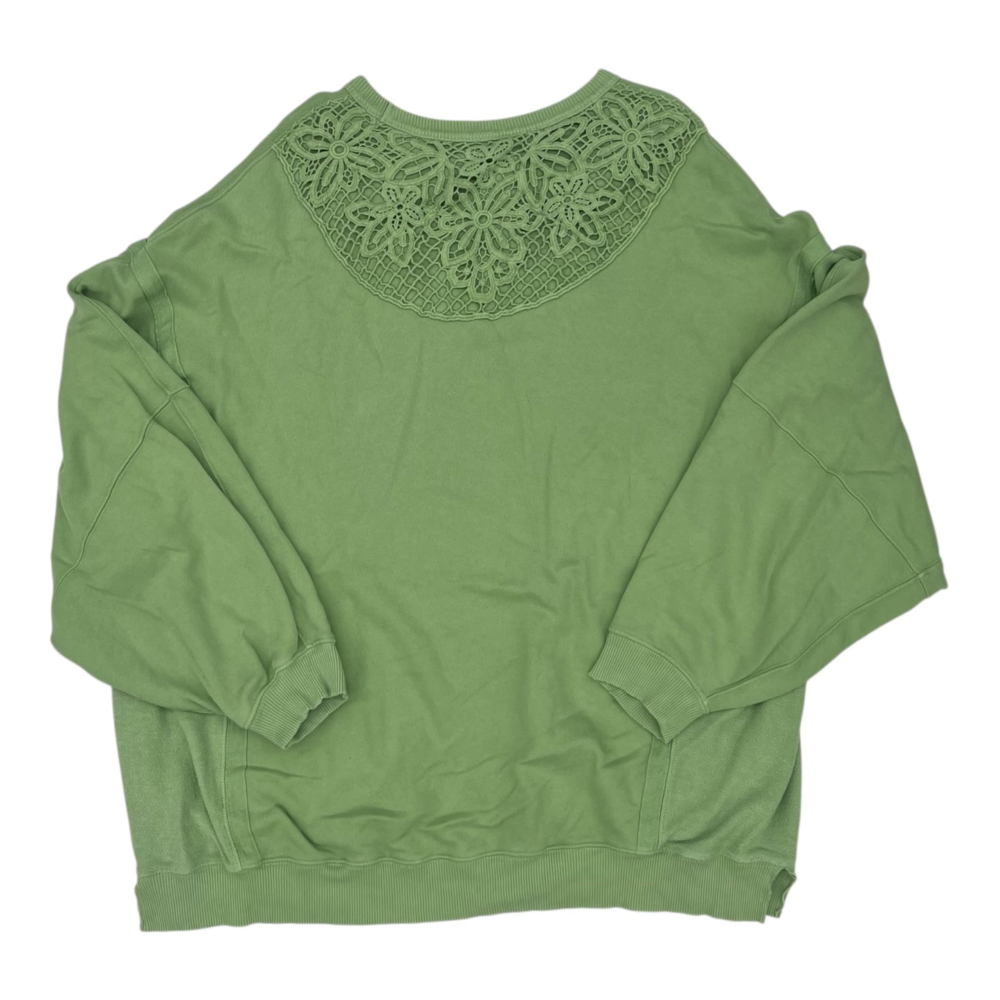 Sweatshirt Crewneck By Aerie In Green, Size:Xl