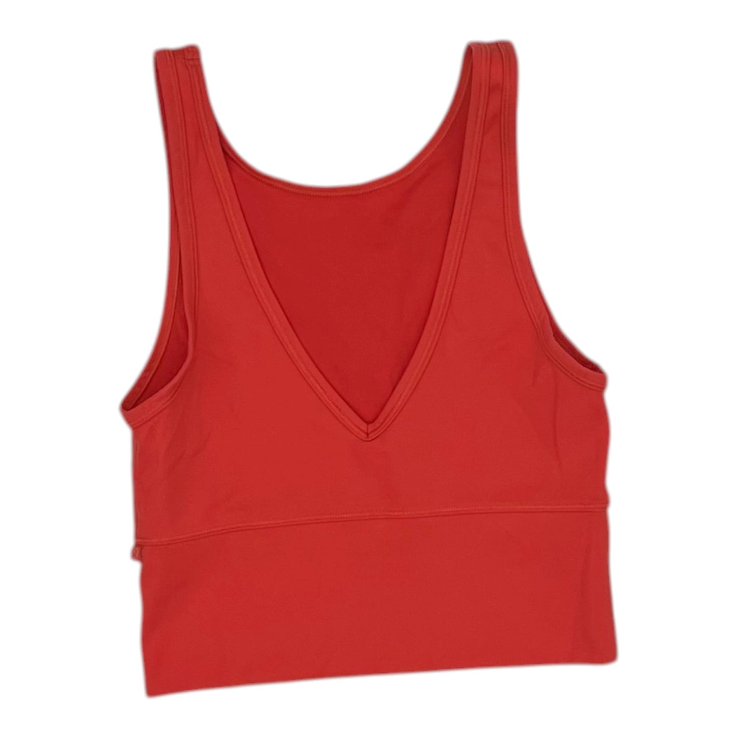 Athletic Tank Top By Lululemon In Coral, Size:Xs