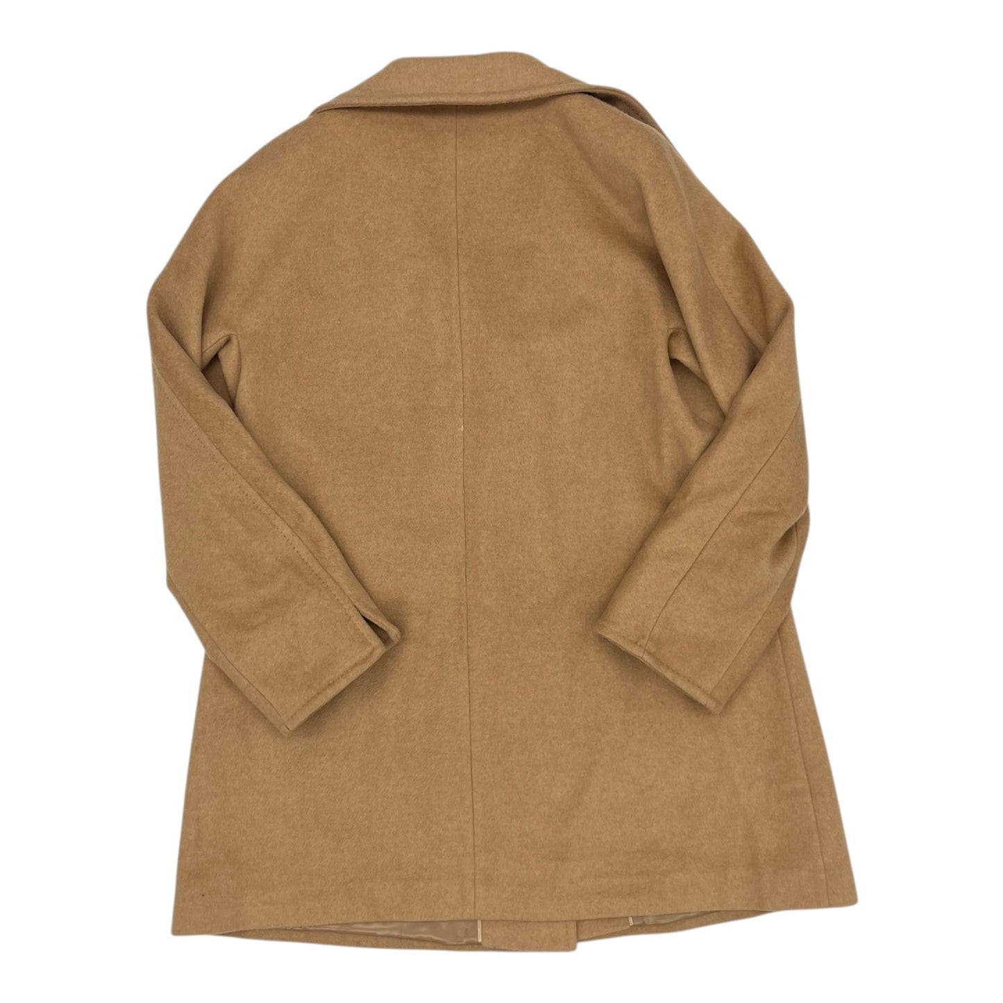 Coat Designer By Karl Lagerfeld In Brown, Size:L