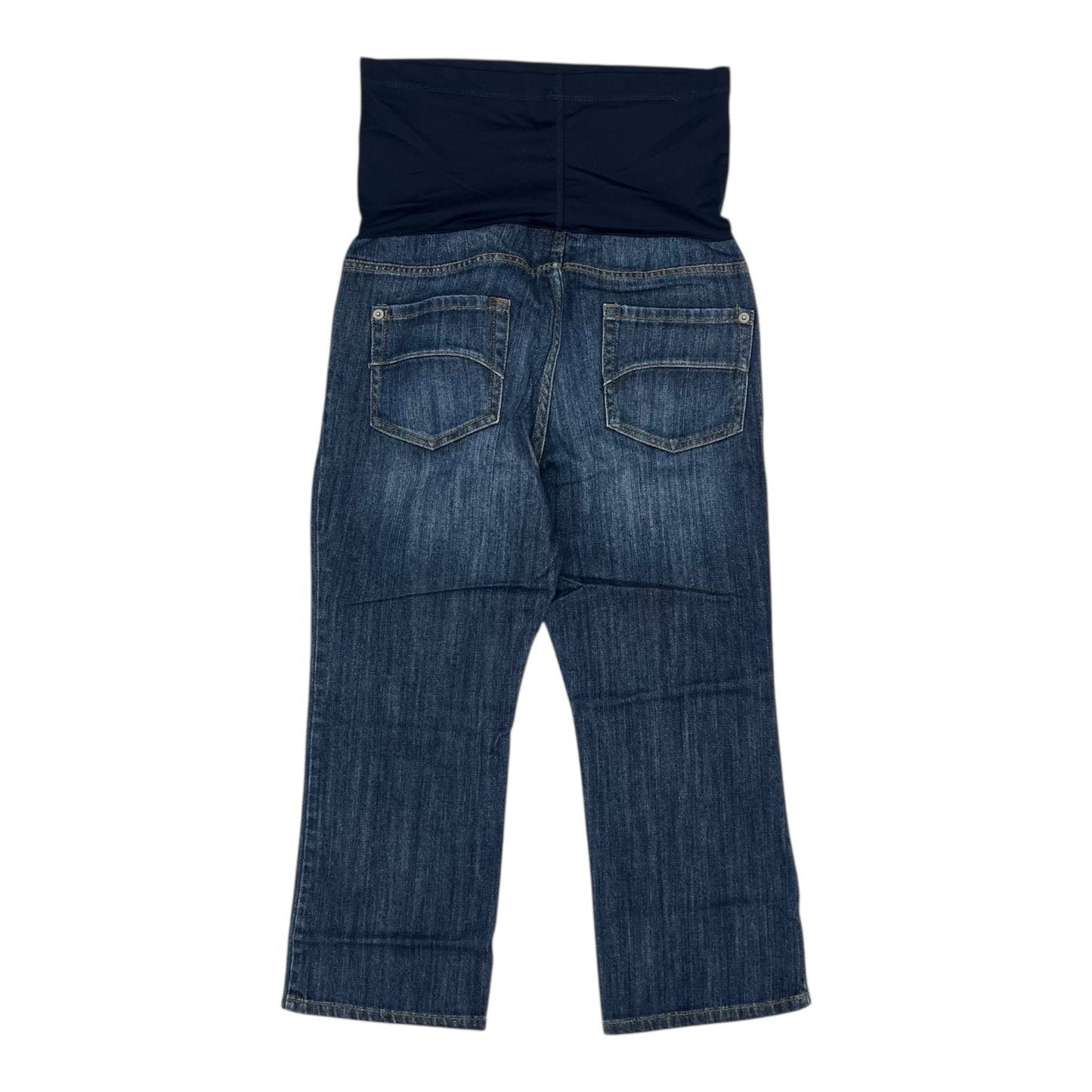 Mat Pant By Liz Lange In Blue Denim, Size:10
