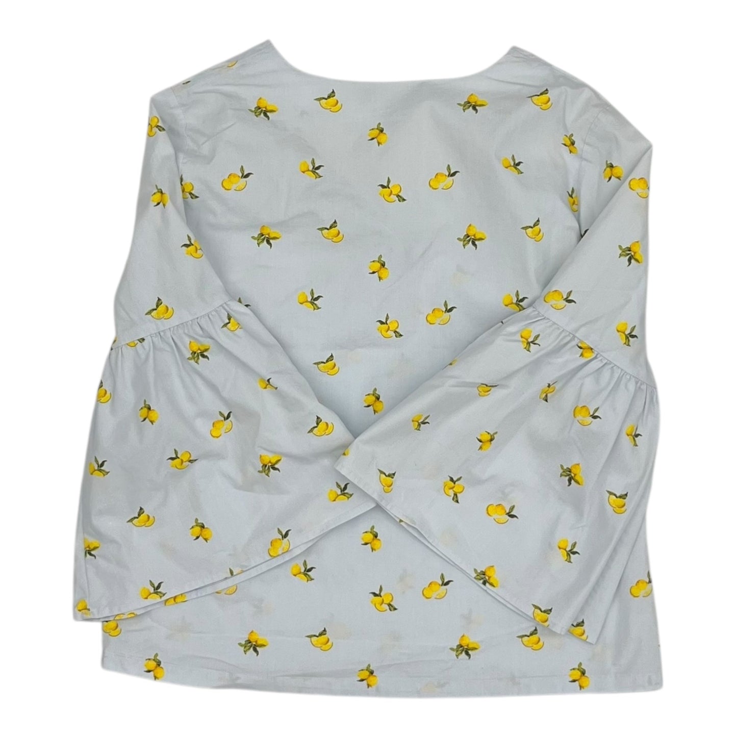 Top 3/4 Sleeve By Banana Republic In Blue, Size:Xs