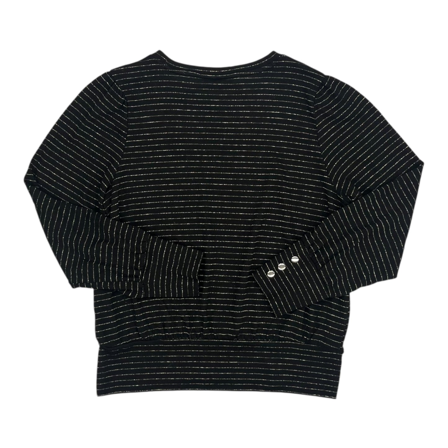 Top Ls By Apt 9 In Black, Size:Xl