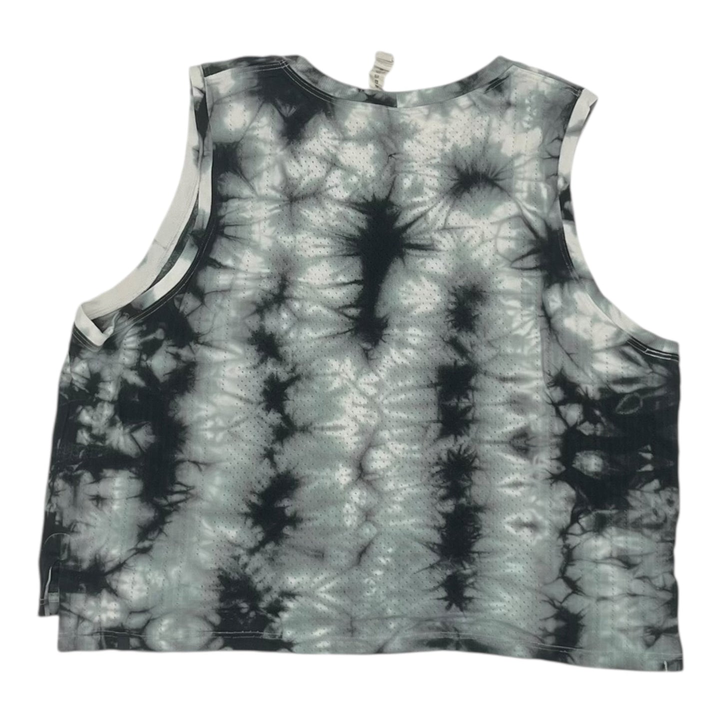 Athletic Tank Top By Lululemon In Black & White, Size:L