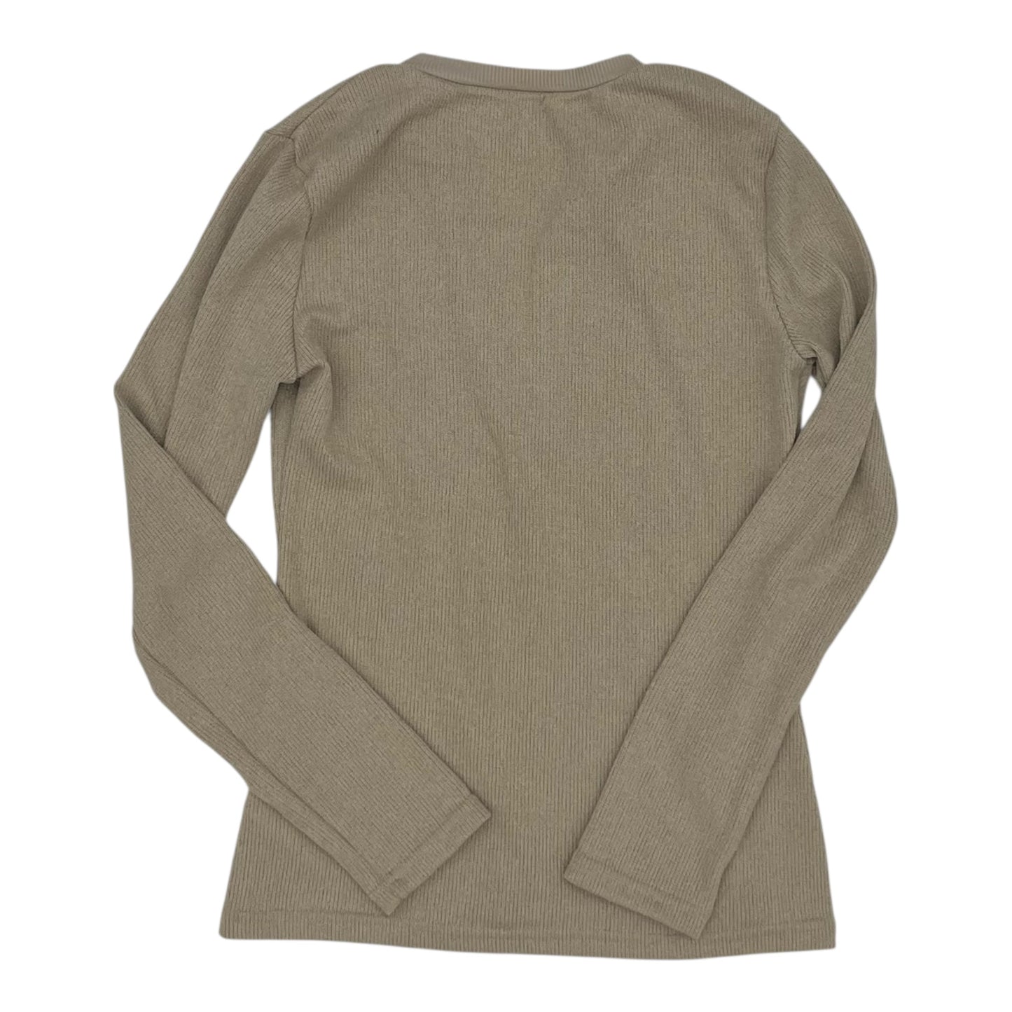 Top Ls By Clothes Mentor In Tan, Size:M