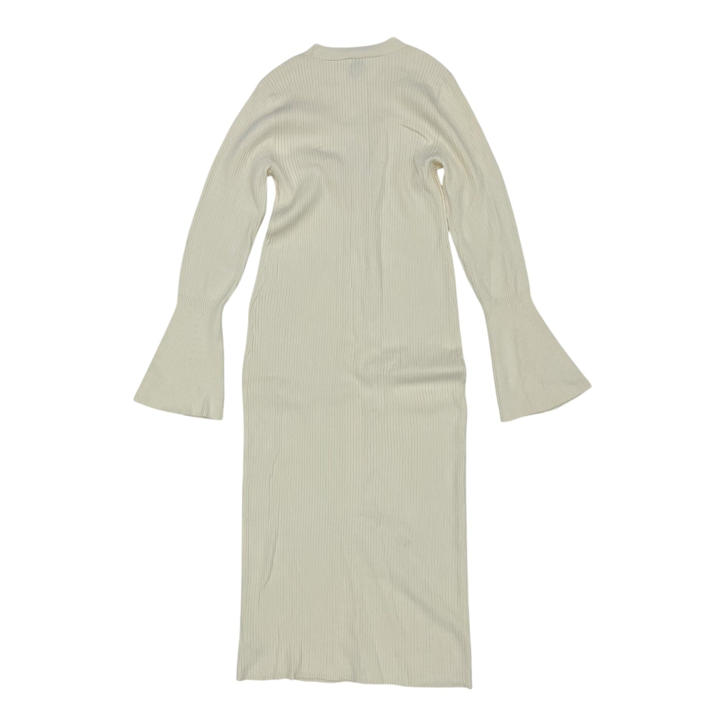Dress Sweater By A New Day In Cream, Size:M