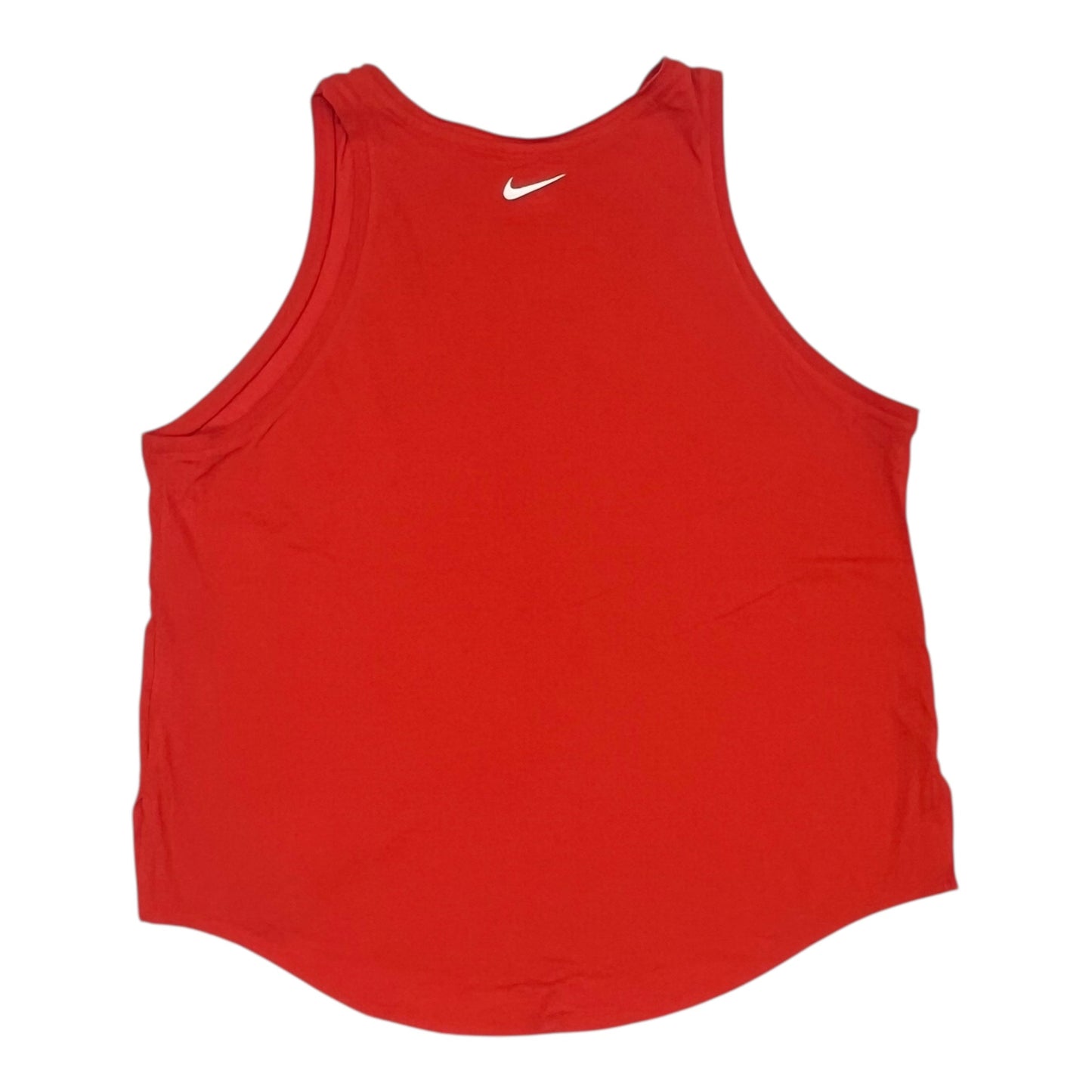 Athletic Tank Top By Nike Apparel In Orange, Size:2X