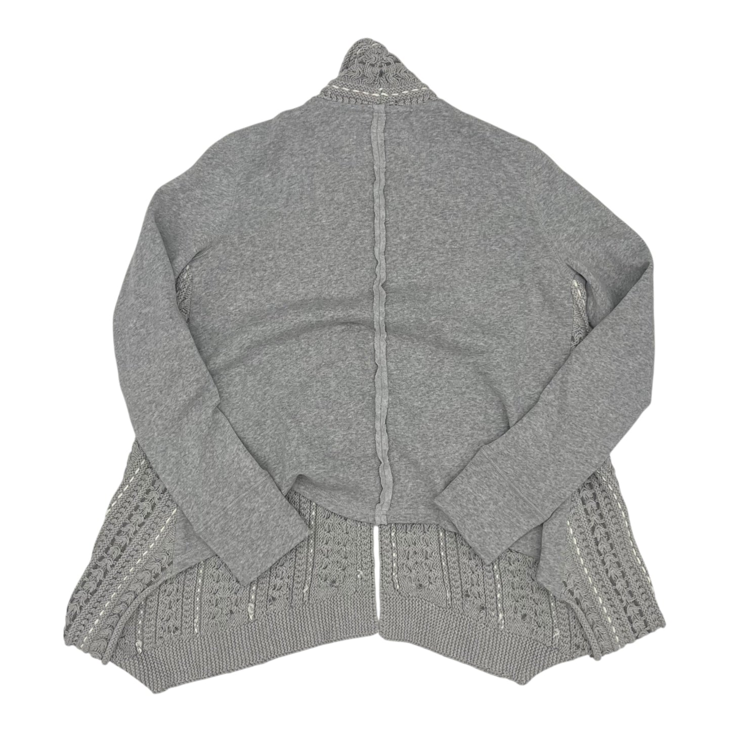 Sweater Cardigan By Saturday/Sunday In Grey, Size:L