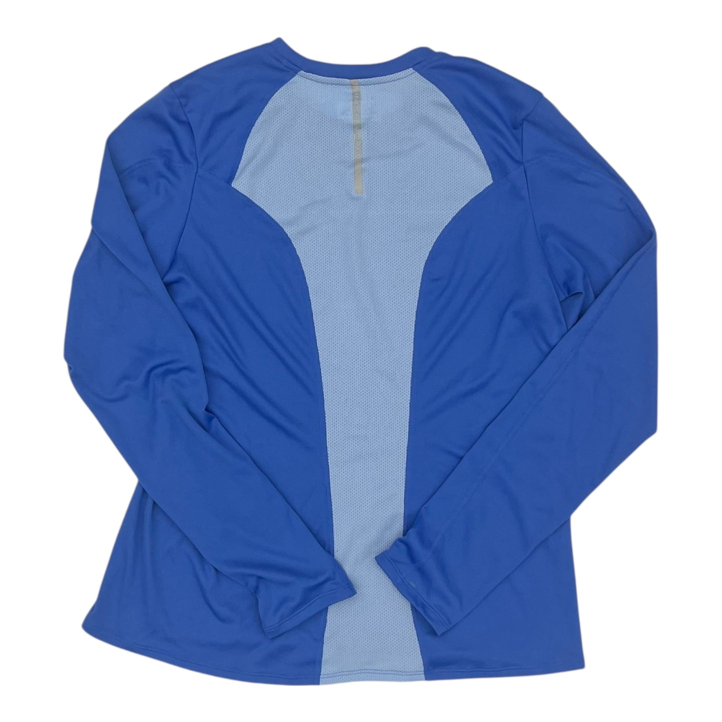 Athletic Top Ls Crewneck By Nike In Blue, Size:L