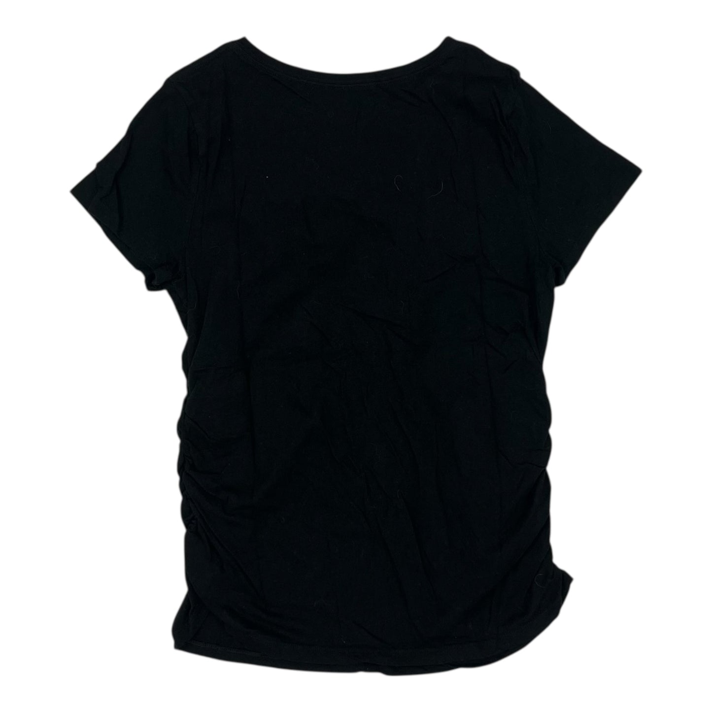 Mat Top Ss By Isabel Maternity In Black, Size:Xl