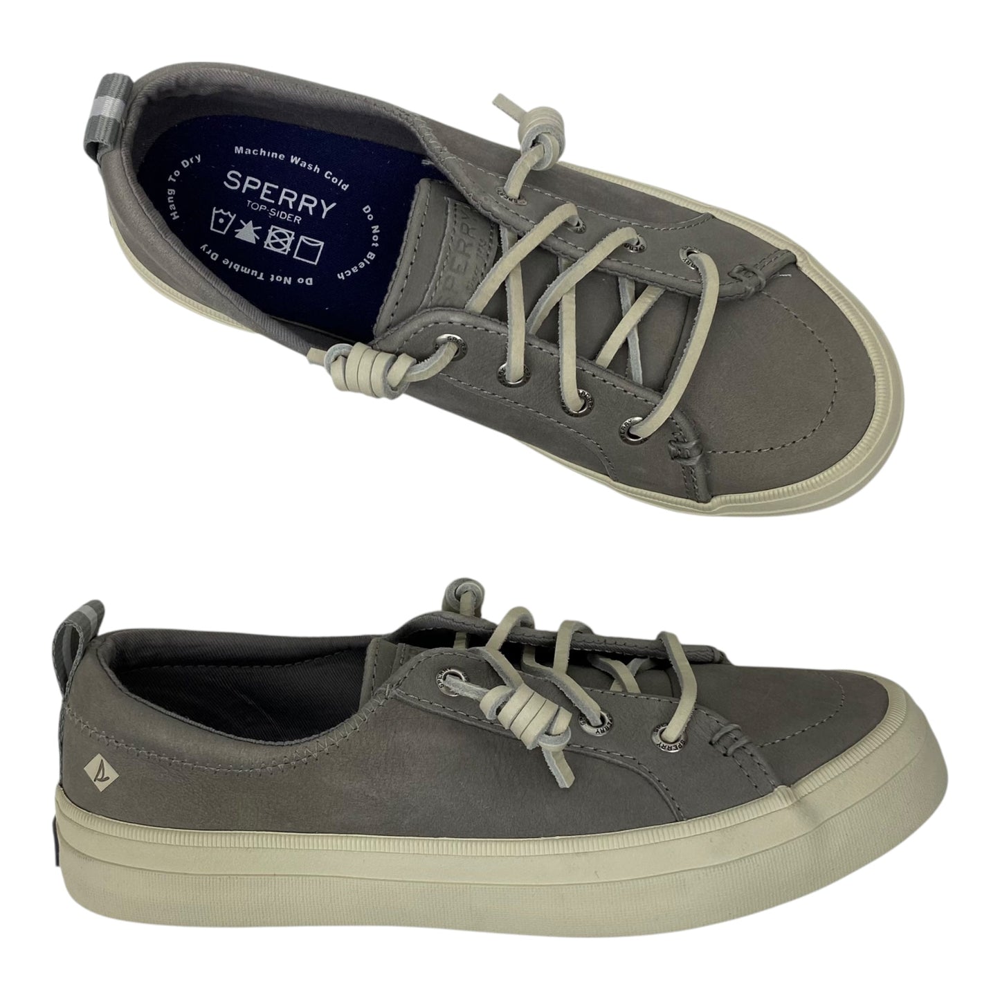 Shoes Flats By Sperry In Grey, Size:5