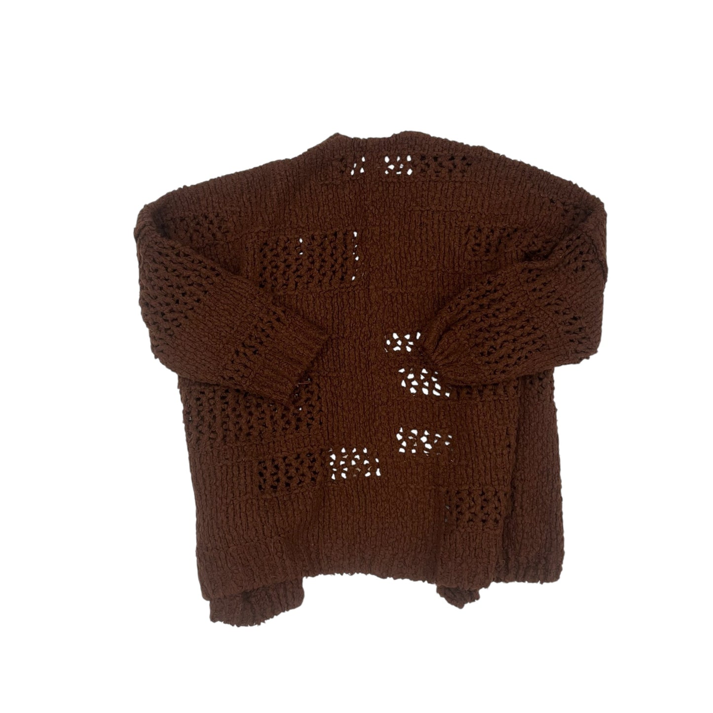 Sweater Cardigan By Free People In Brown, Size:S