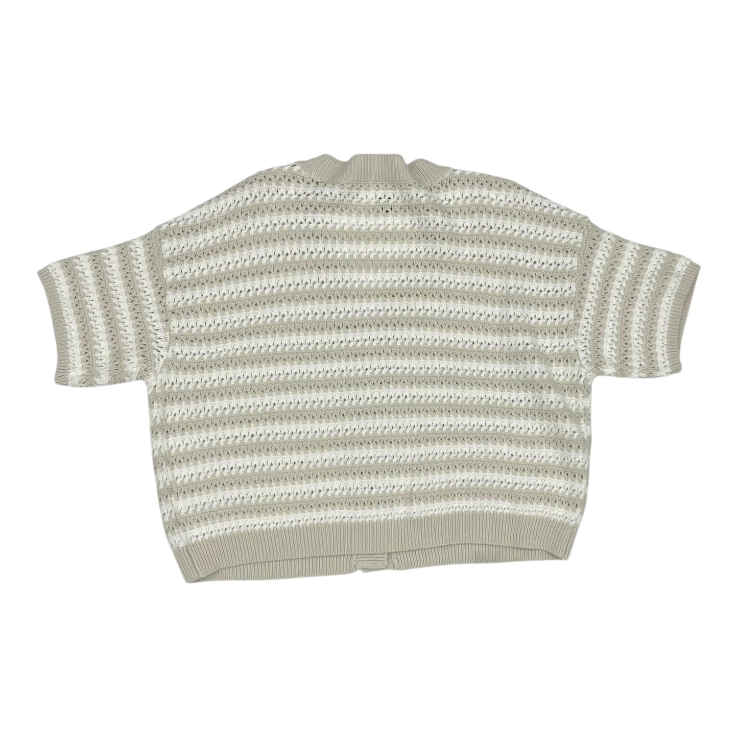 Sweater Ss By Universal Thread In Tan & White, Size:L
