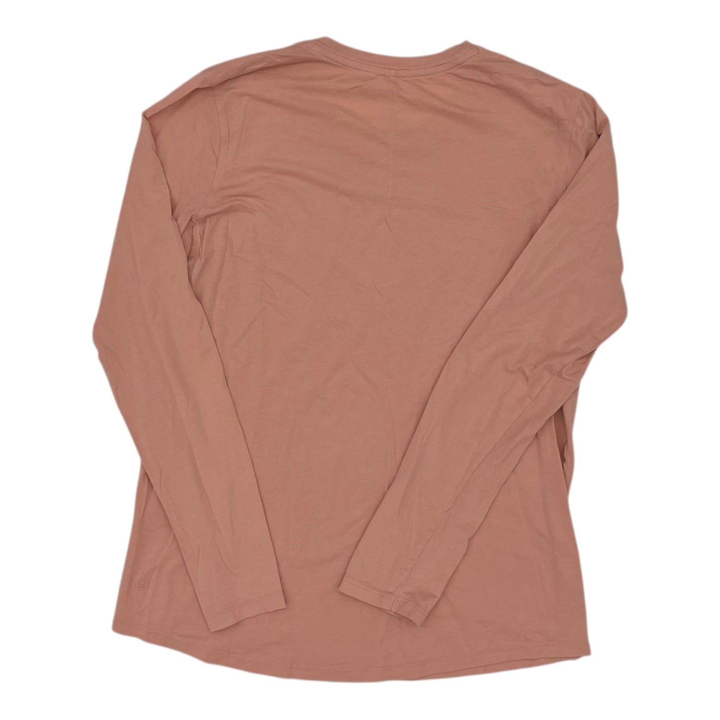 Athletic Top Ls Crewneck By Lululemon In Pink, Size:S