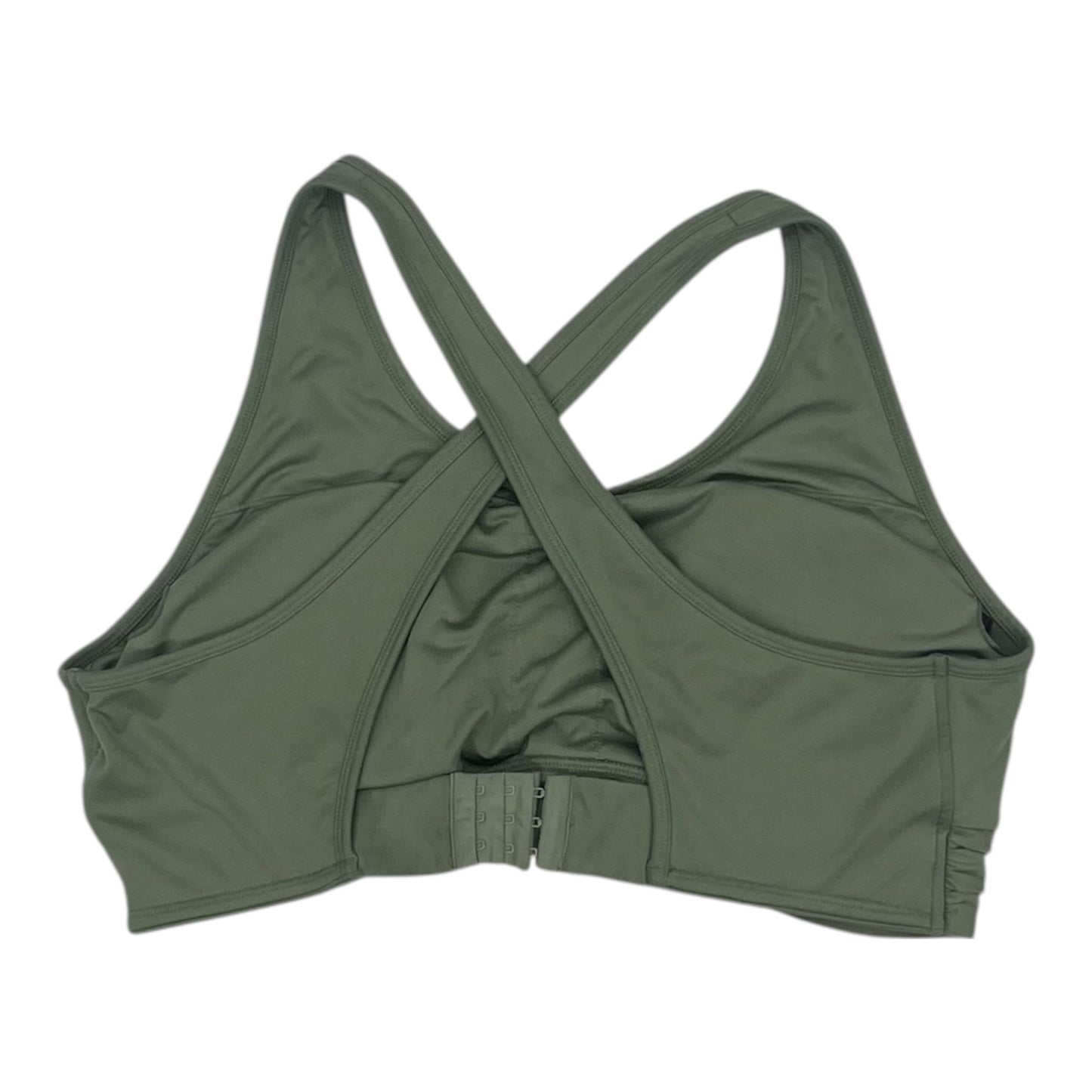 ATHLETIC BRA by MTA PRO in GREEN, Size:2X