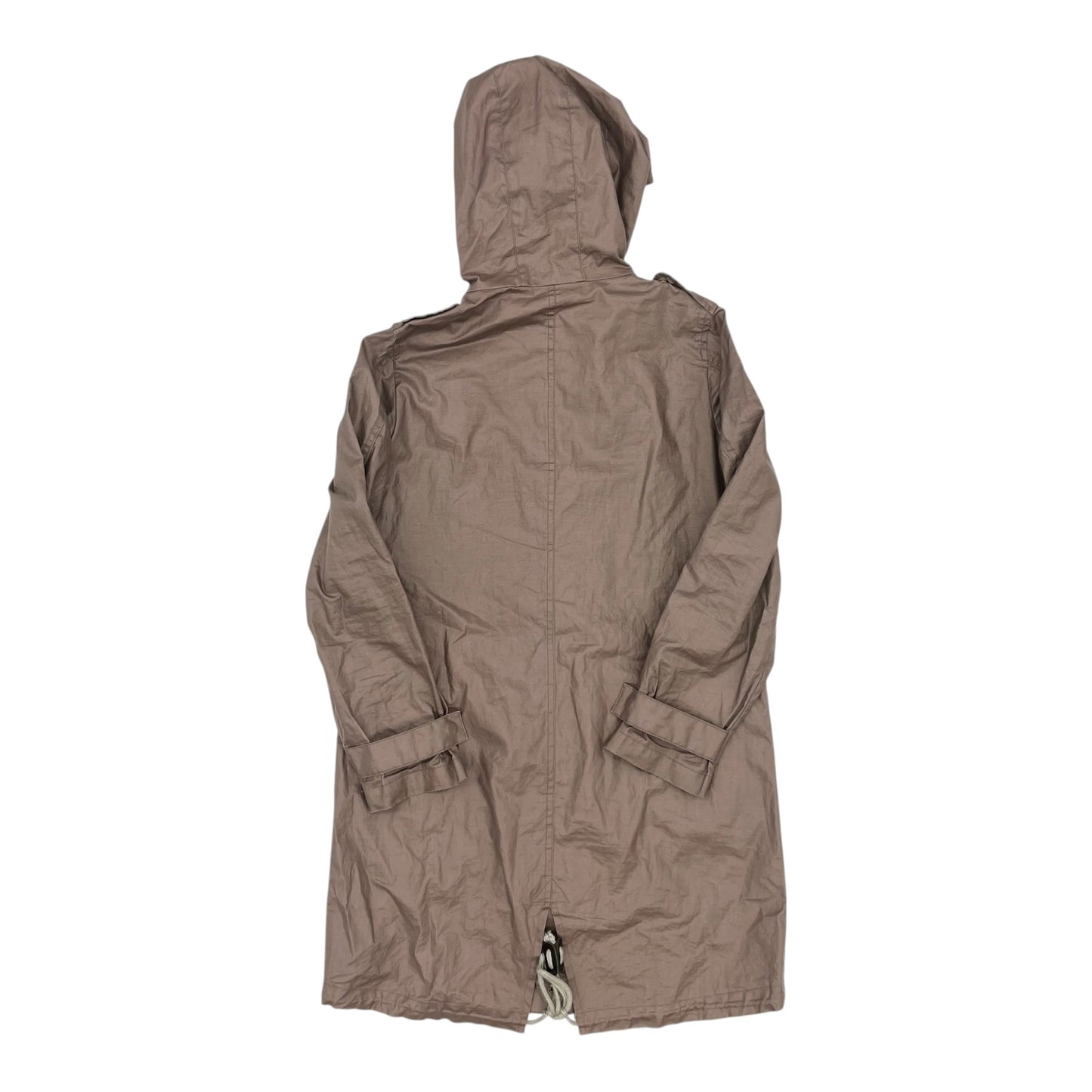 Coat Raincoat By Garnet Hill In Brown, Size:Xs