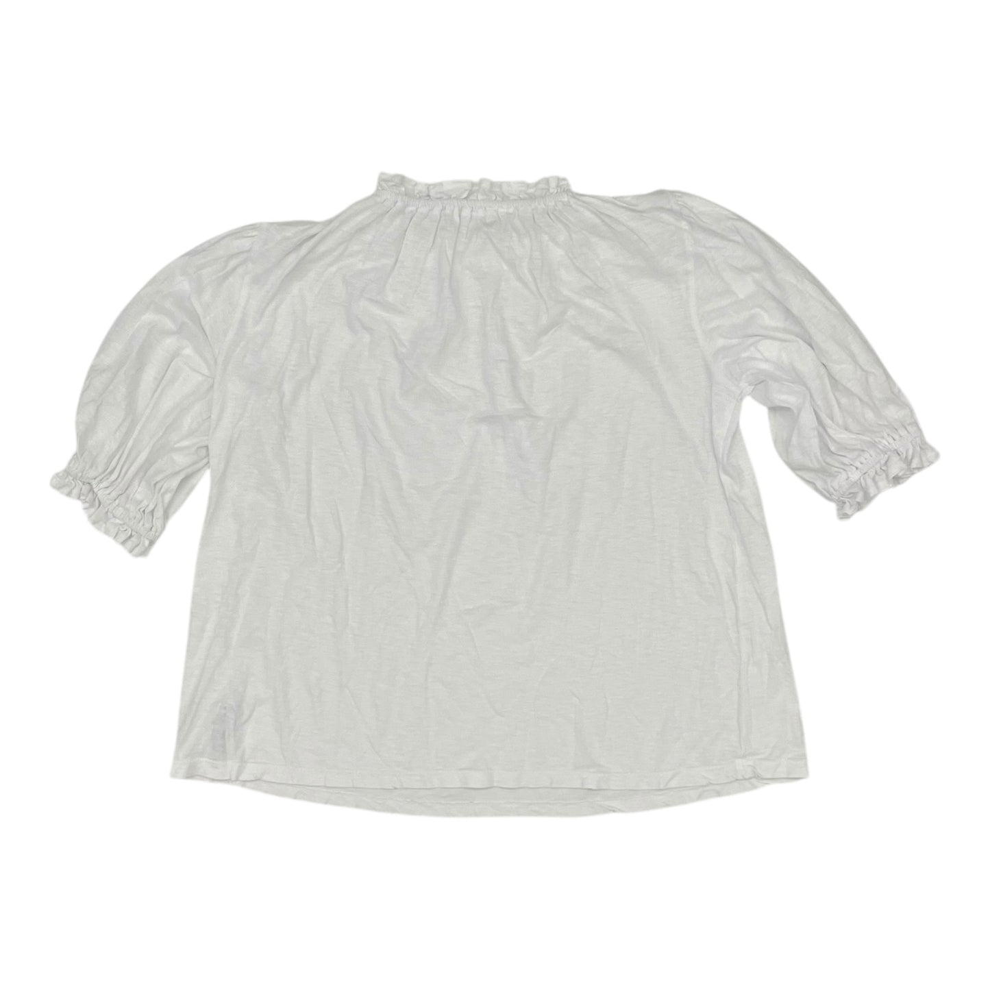 Top 3/4 Sleeve By Sundry In White, Size:Xs