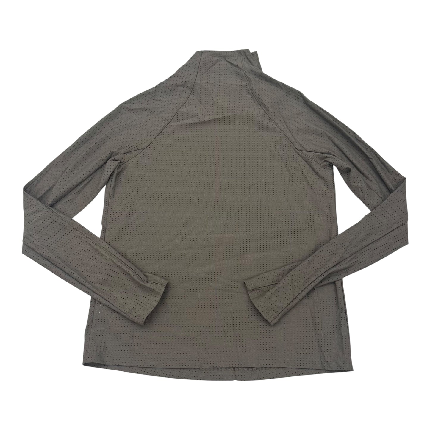 Athletic Top Ls Collar By Calia In Tan, Size:S