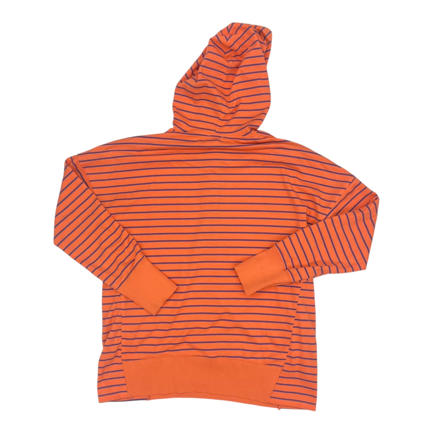 Sweatshirt Hoodie By Bibi In Orange & Purple, Size:L