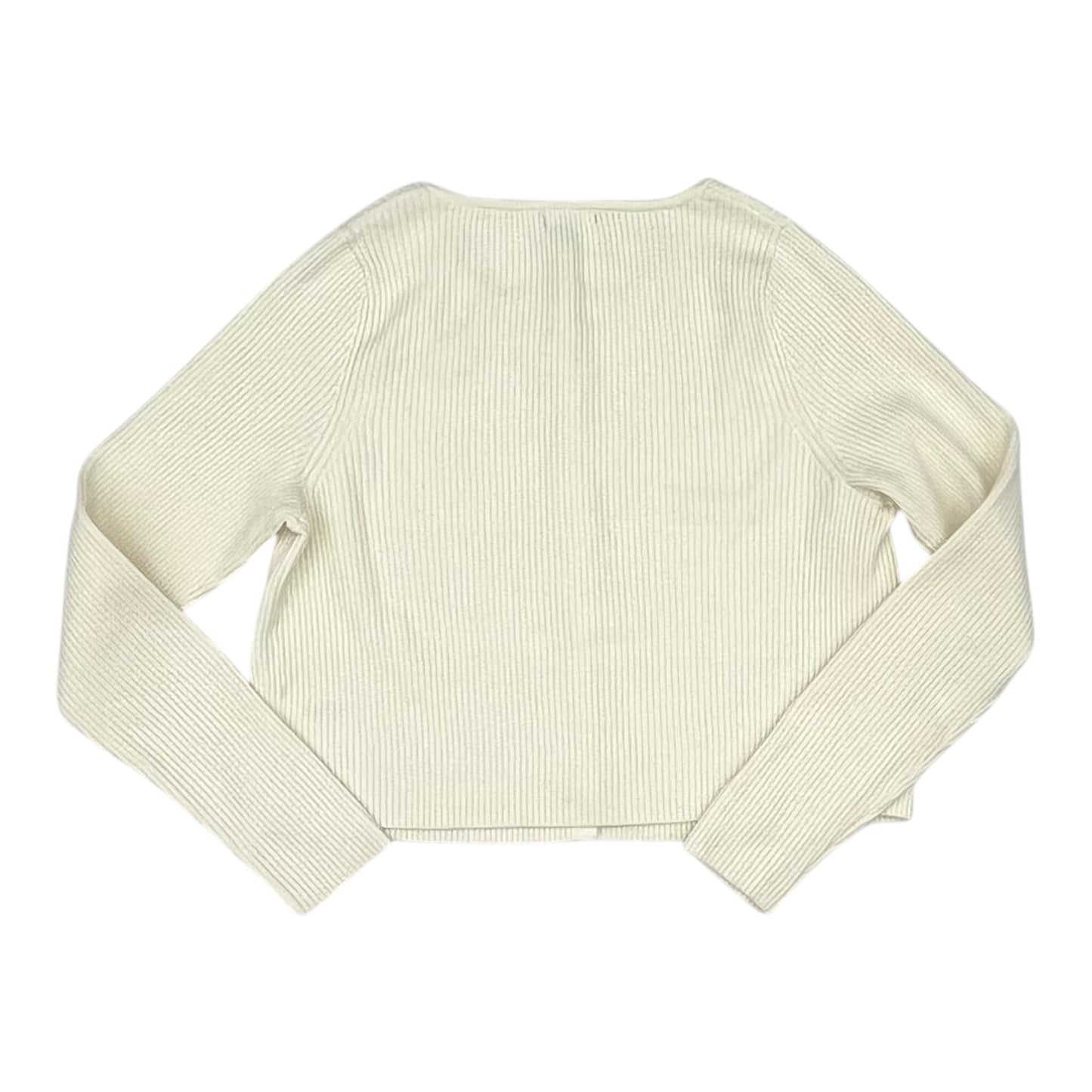 Sweater Cardigan By Wild Fable In Cream, Size:Xxl