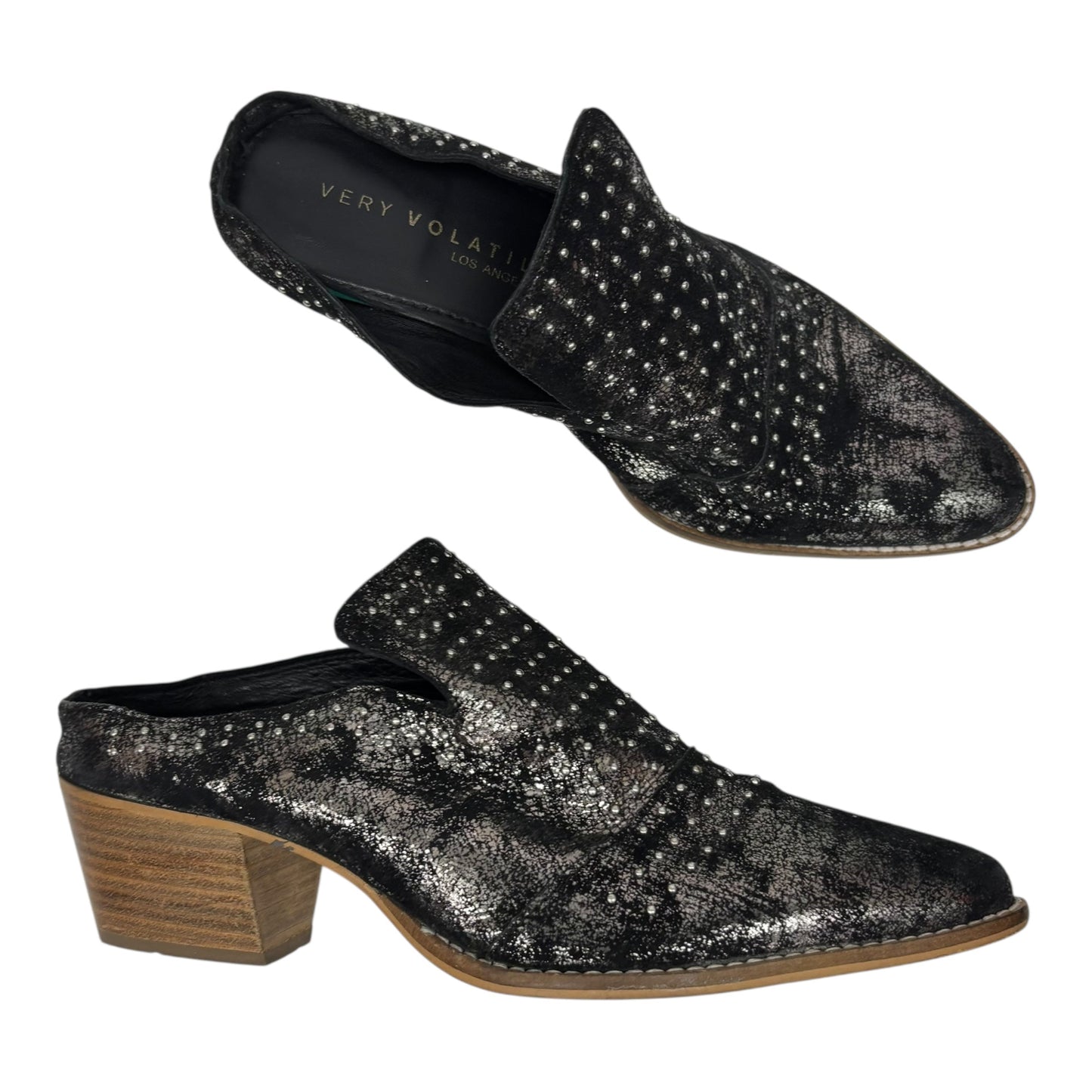 Shoes Heels Block By Very Volatile In Black, Size:9