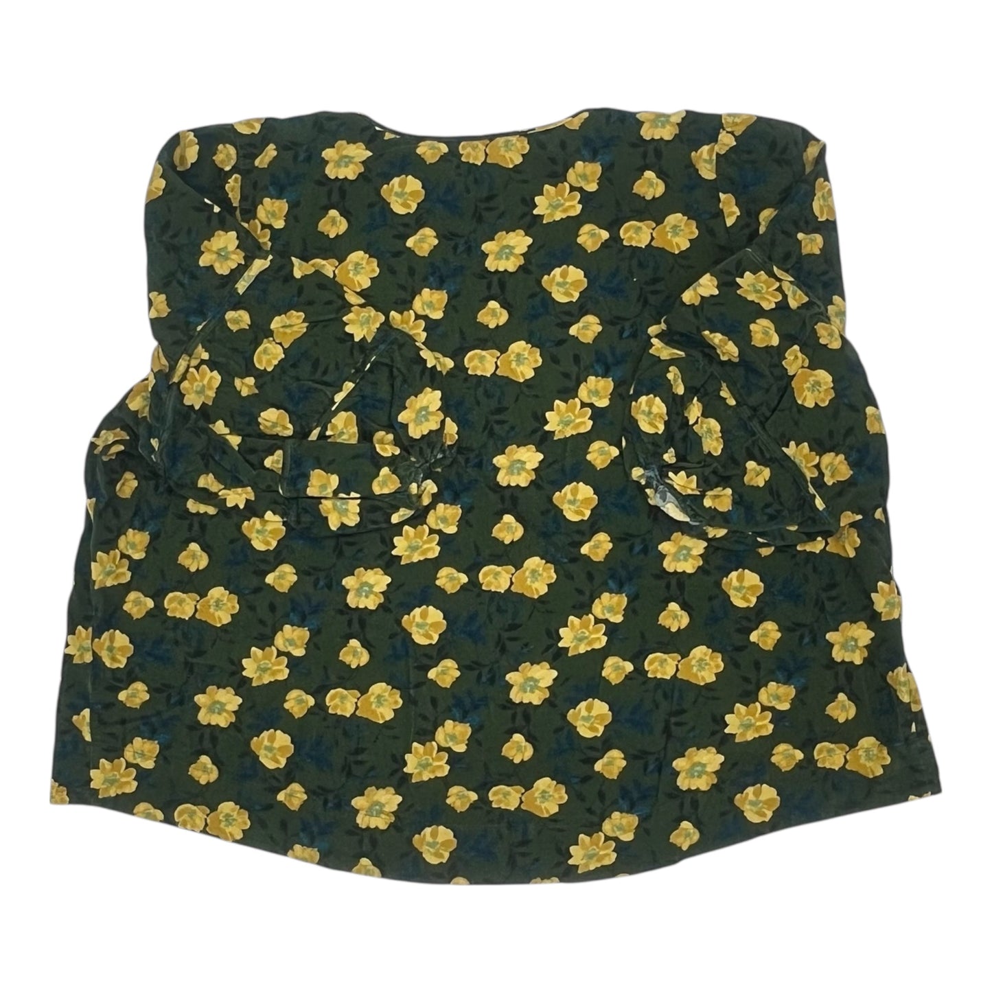 Blouse Ls By Sonoma In Green, Size:3X