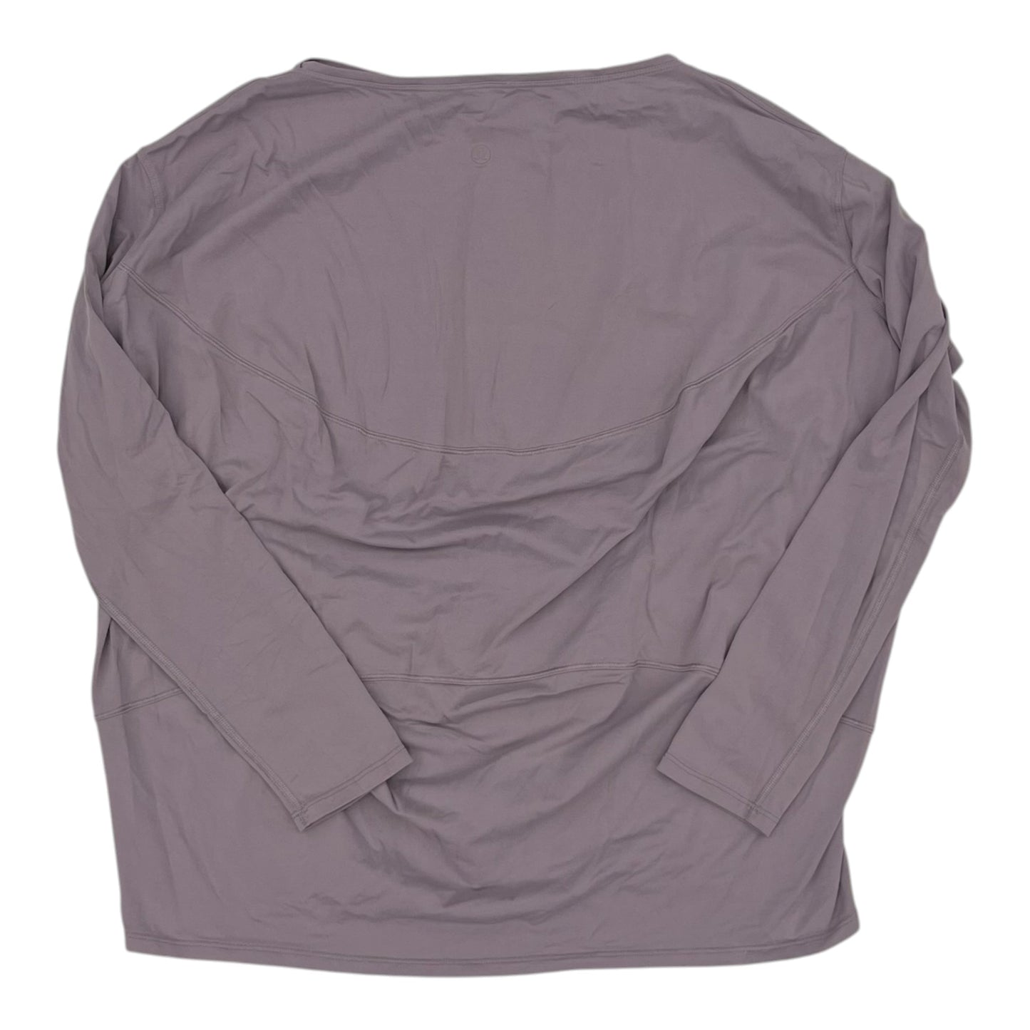 Athletic Top Ls Crewneck By Lululemon In Mauve, Size:S