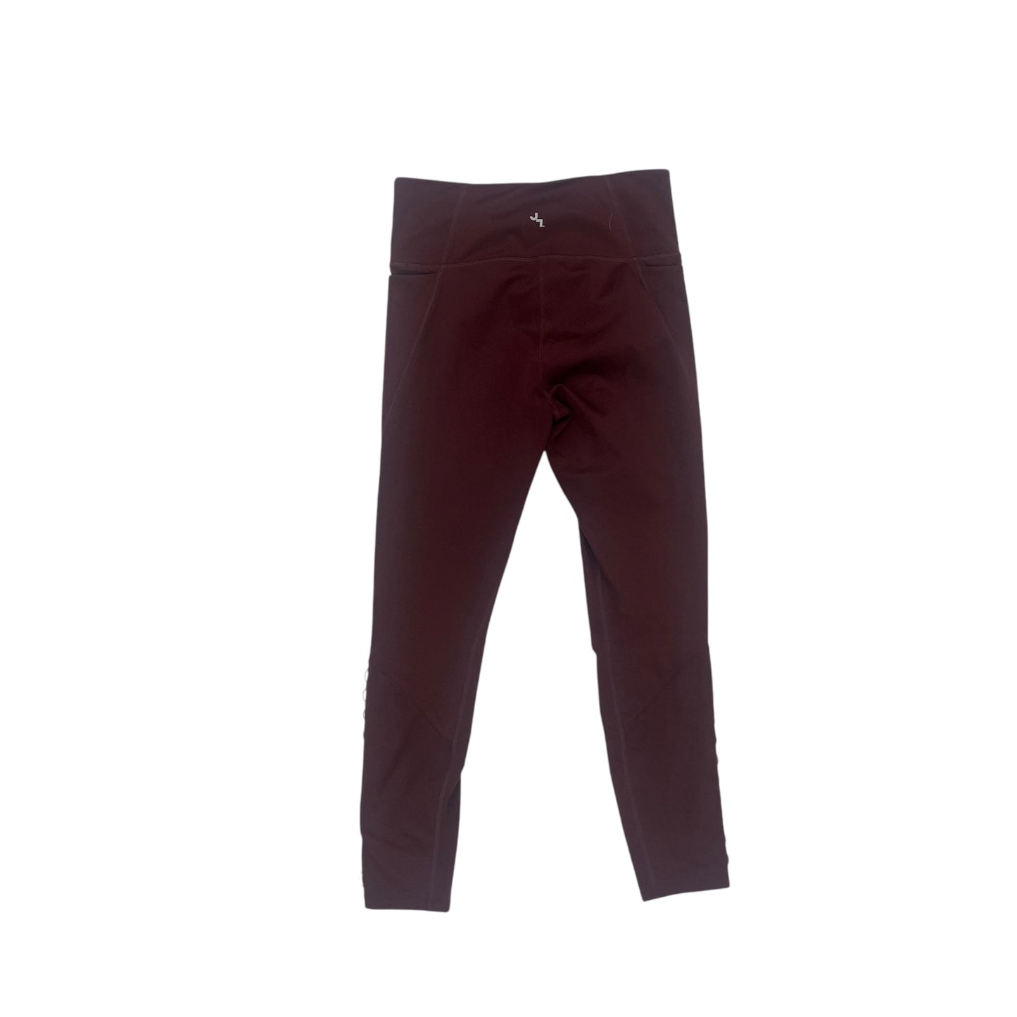 Athletic Leggings By Joy Lab In Maroon, Size:M