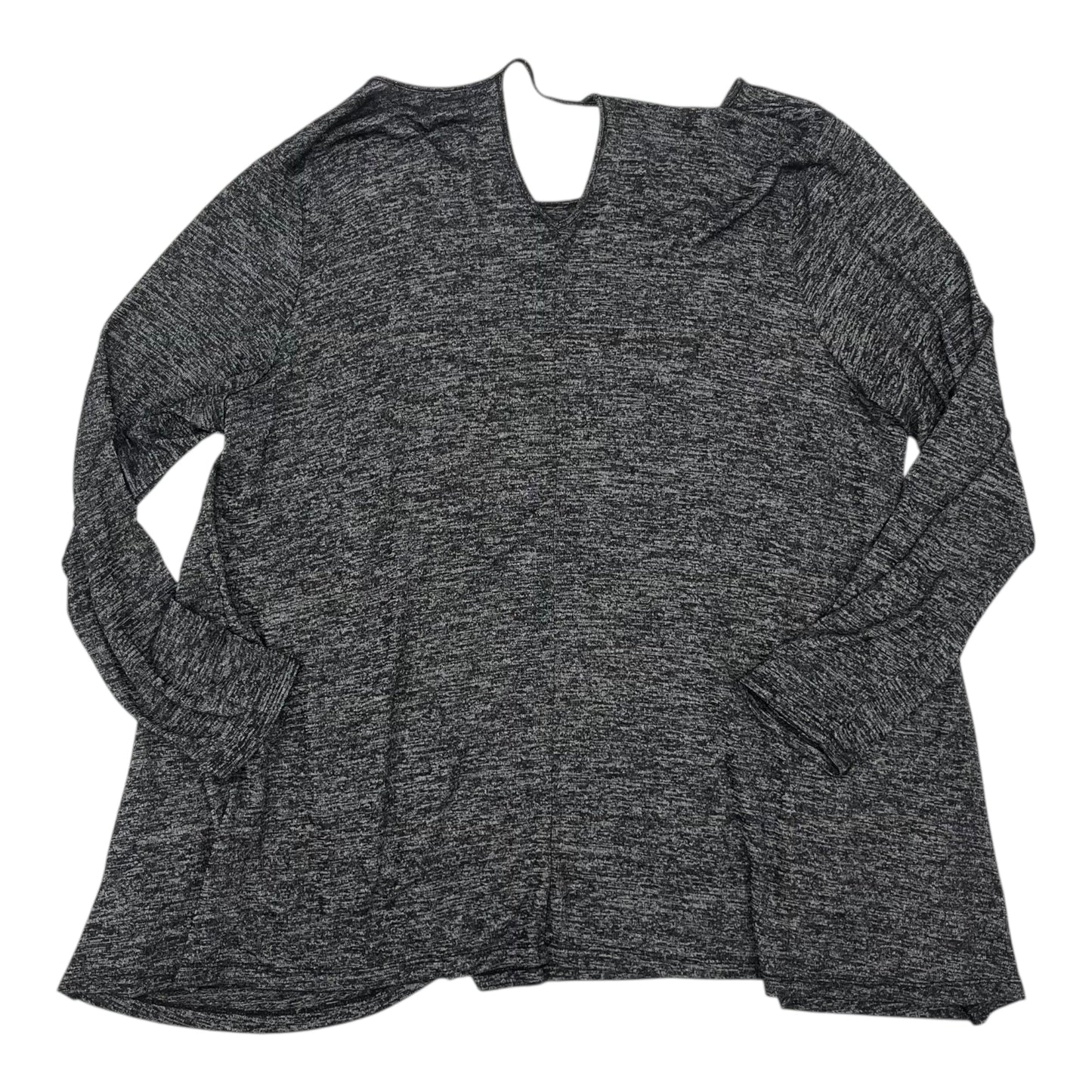Top Ls By Maurices In Grey, Size:4X