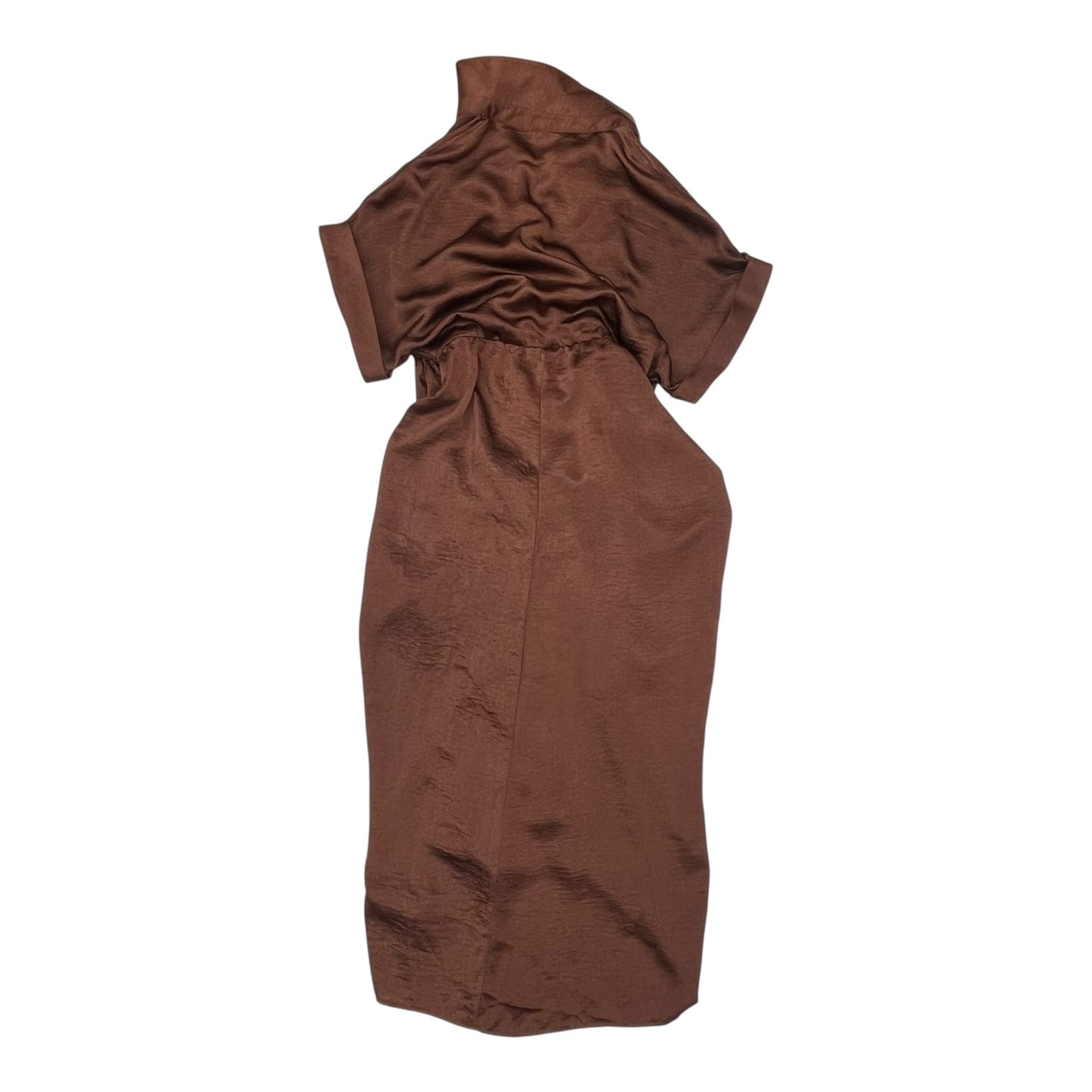 Dress Party Midi By Steve Madden In Brown, Size:2