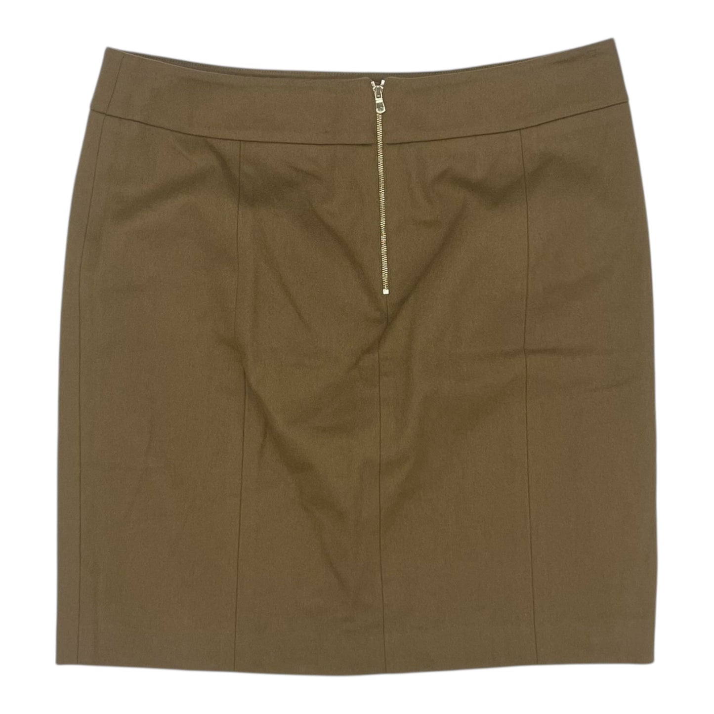 Skirt Mini & Short By Ann Taylor In Brown, Size:14