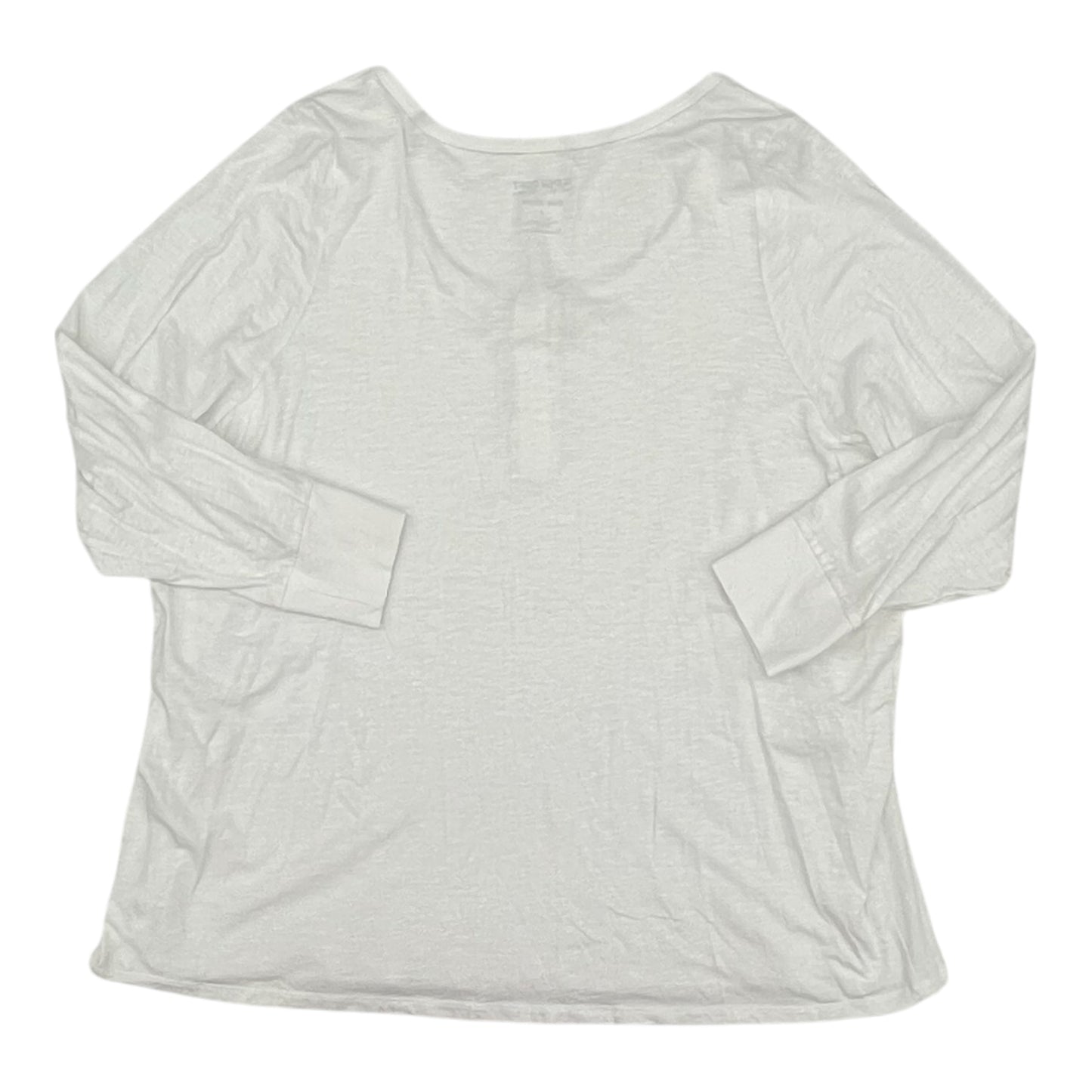 Top Ls Basic By Torrid In White, Size:4X