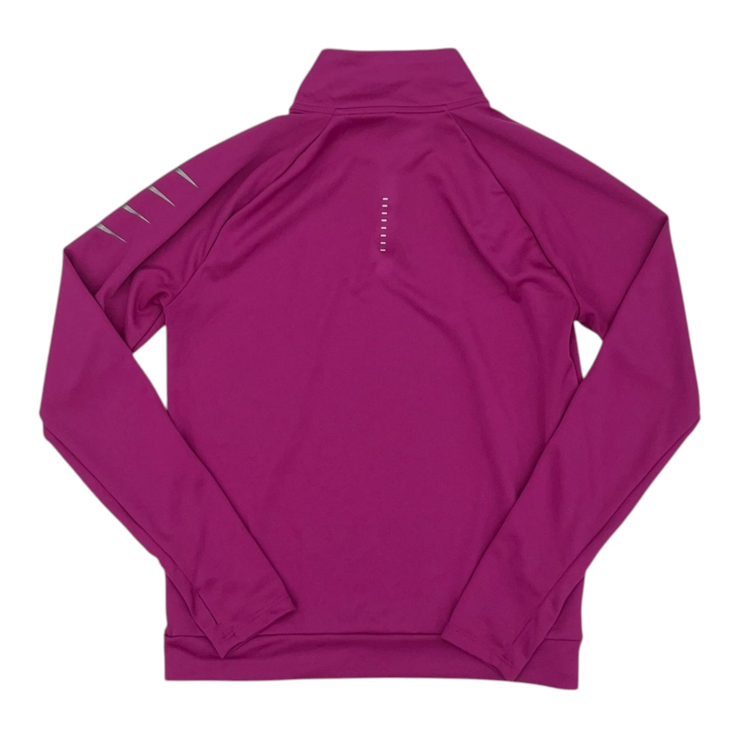 Athletic Top Ls Collar By Nike Apparel In Pink, Size:S
