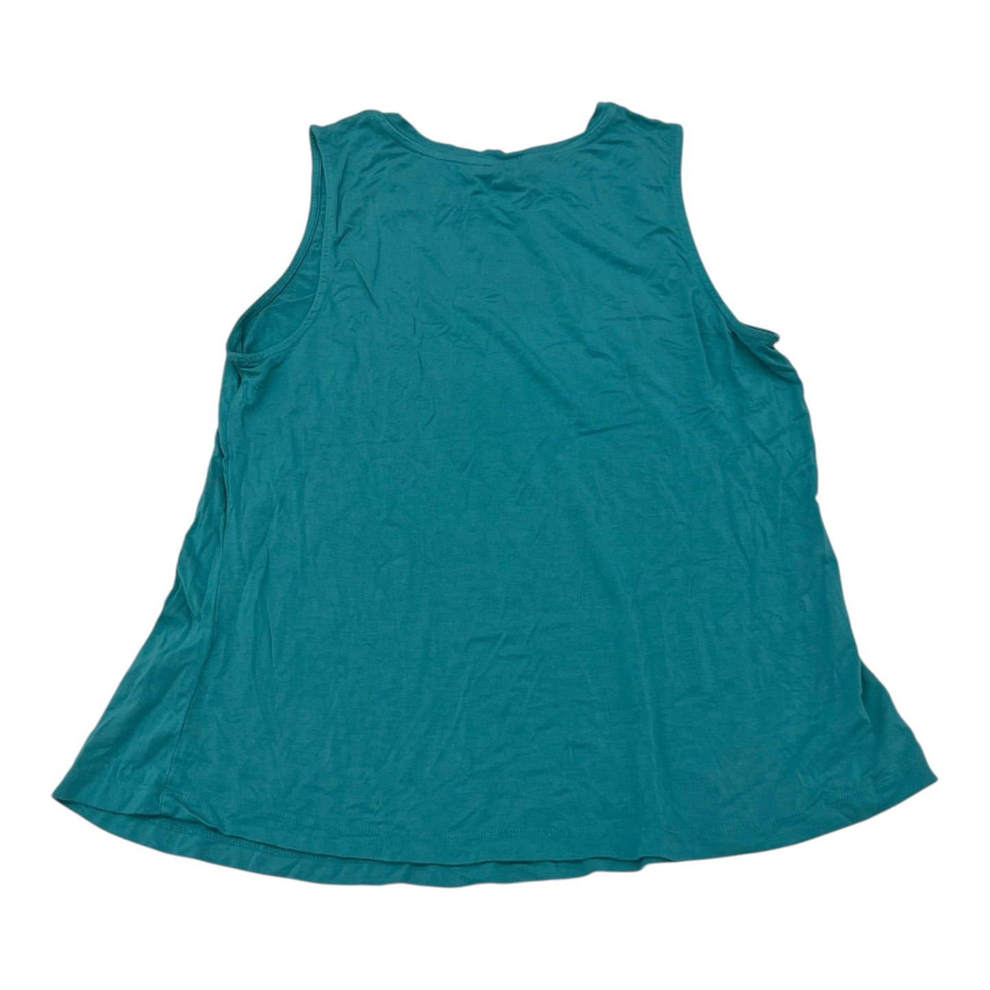 Top Sleeveless By Liverpool In Teal, Size:S