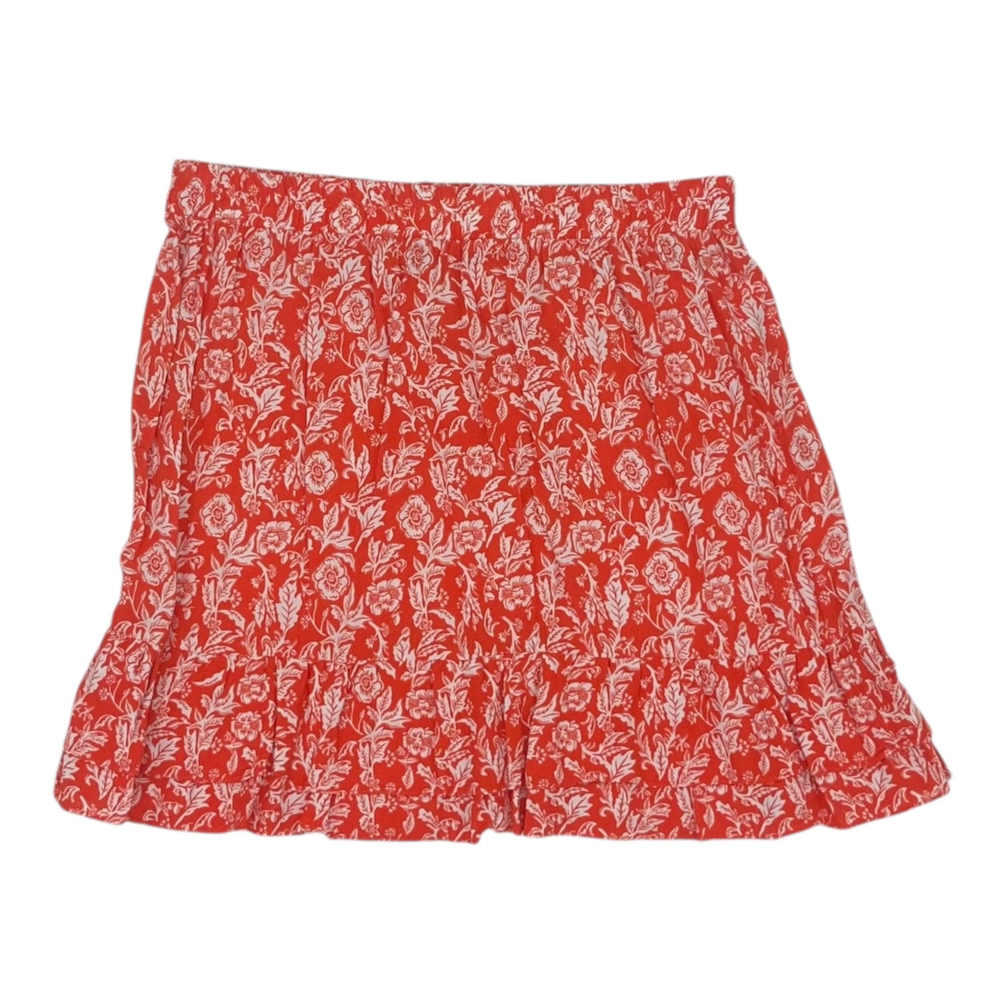 Skirt Mini & Short By C And C In Orange, Size:M