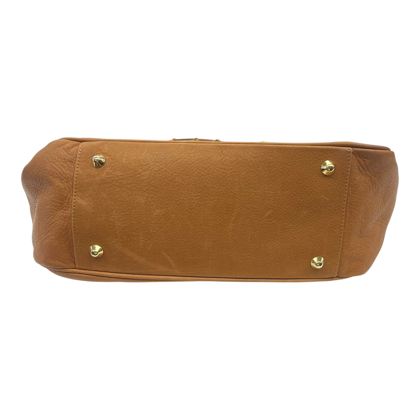 Tote Leather By Cma In Brown, Size:Large