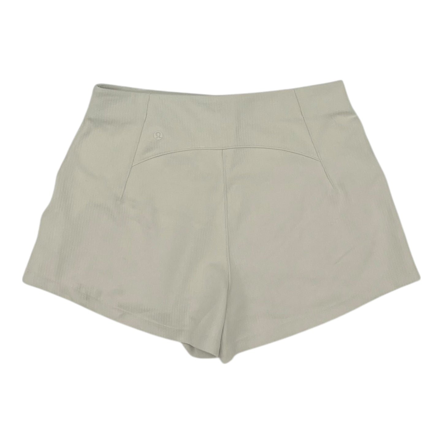 Athletic Shorts By Lululemon In Cream, Size:M