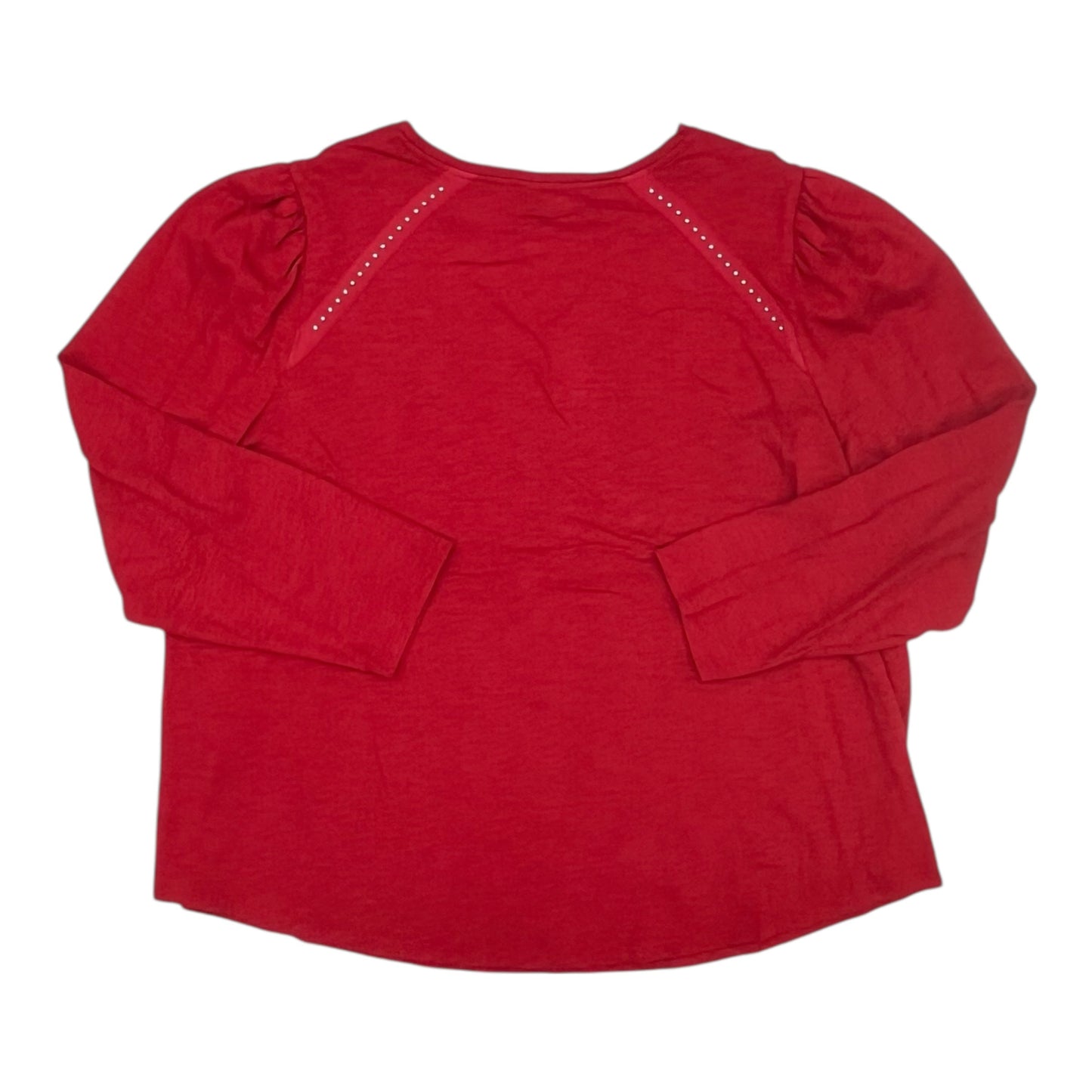 Top Ls By Chicos In Red, Size:Xxl
