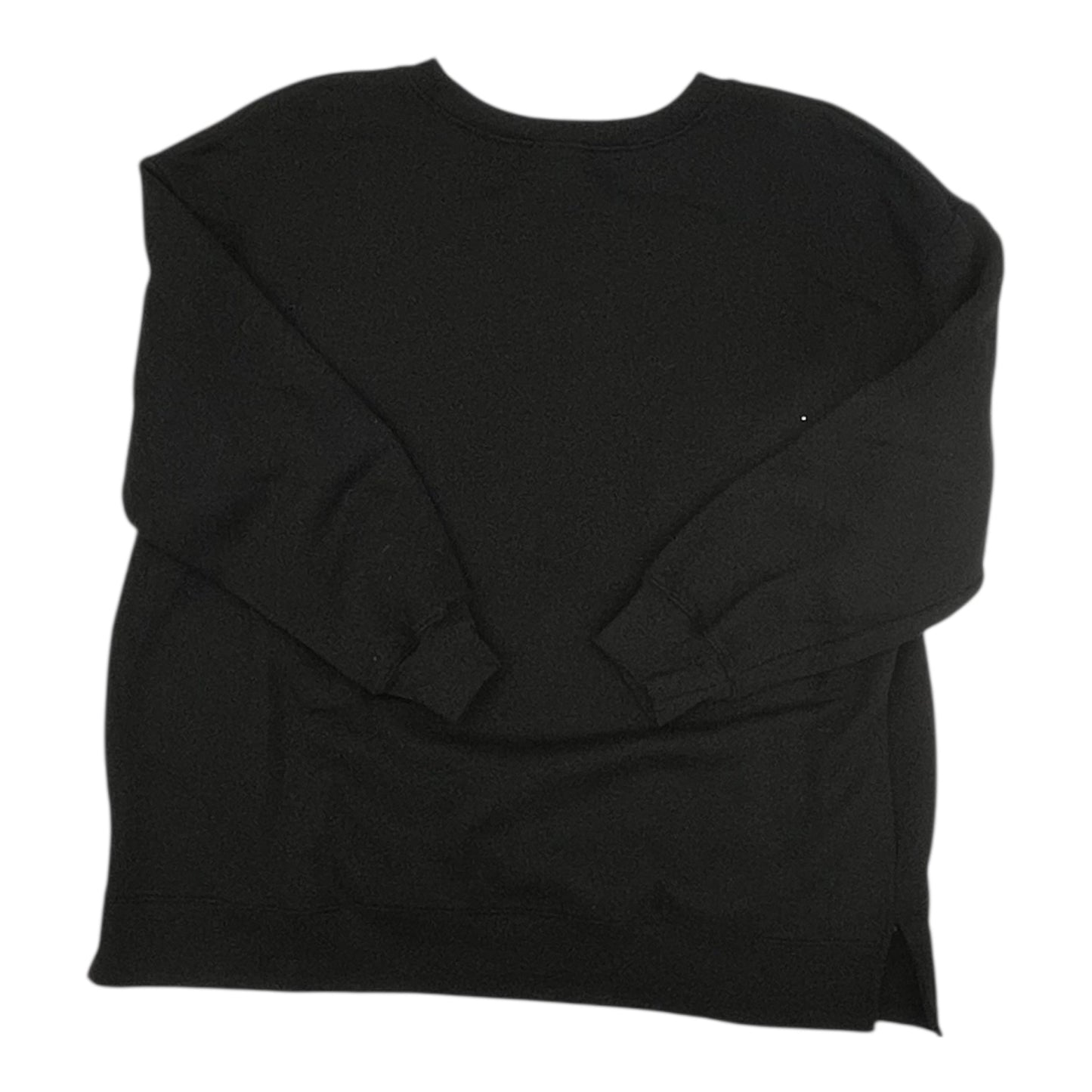 Sweatshirt Crewneck By Terra & Sky In Black, Size:1X