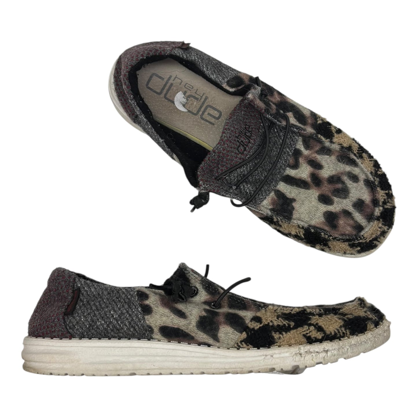 Shoes Flats By Hey Dude In Multi, Size:9