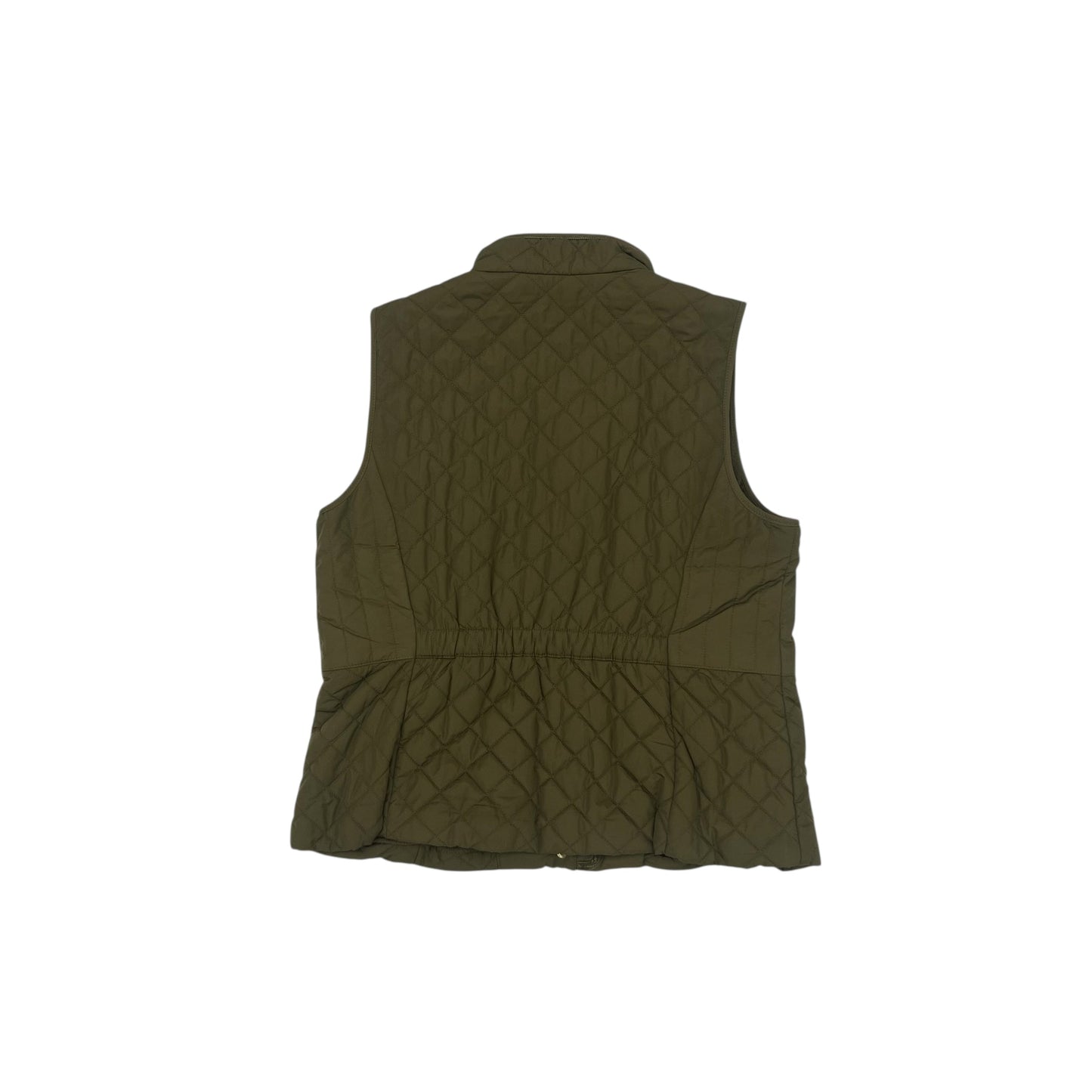 Vest Puffer & Quilted By Talbots In Green, Size:22Womens