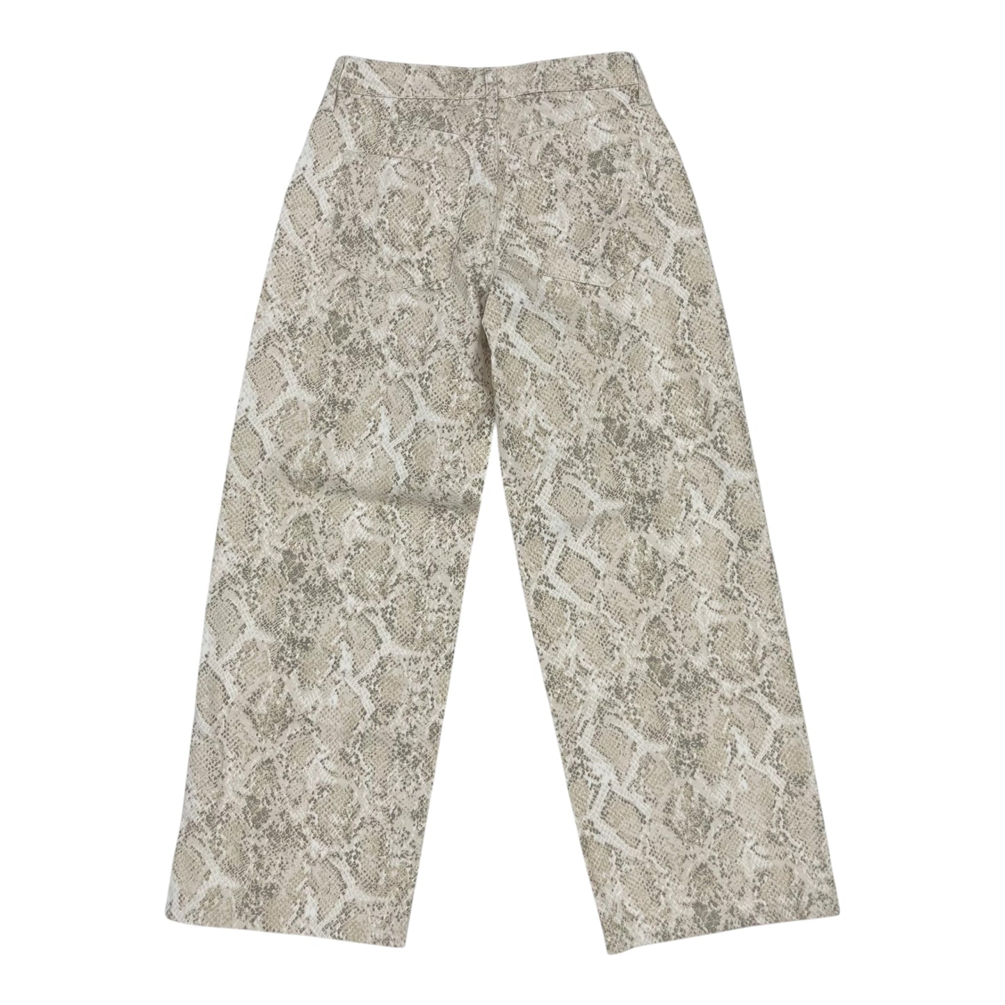 Jeans Wide Leg By Wild Fable In Snakeskin Print, Size:2