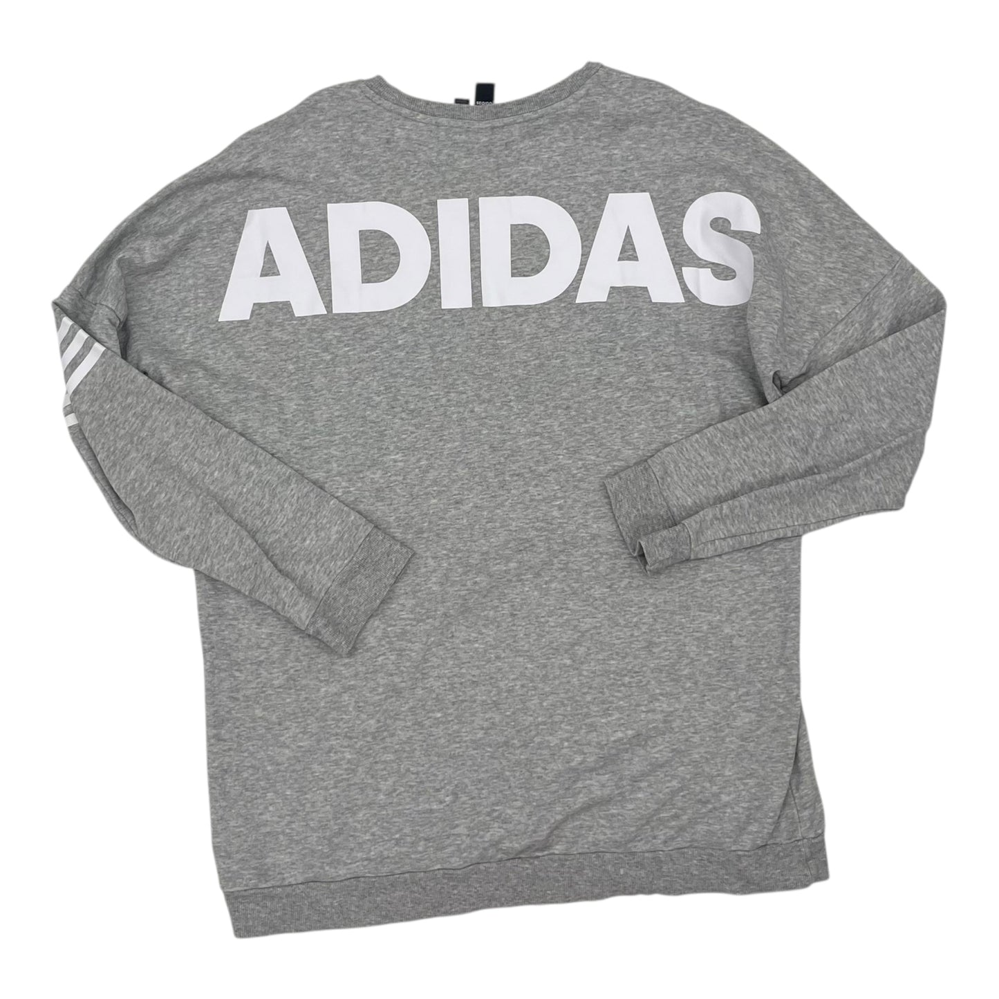 SWEATSHIRT CREWNECK by ADIDAS in GREY, Size:L