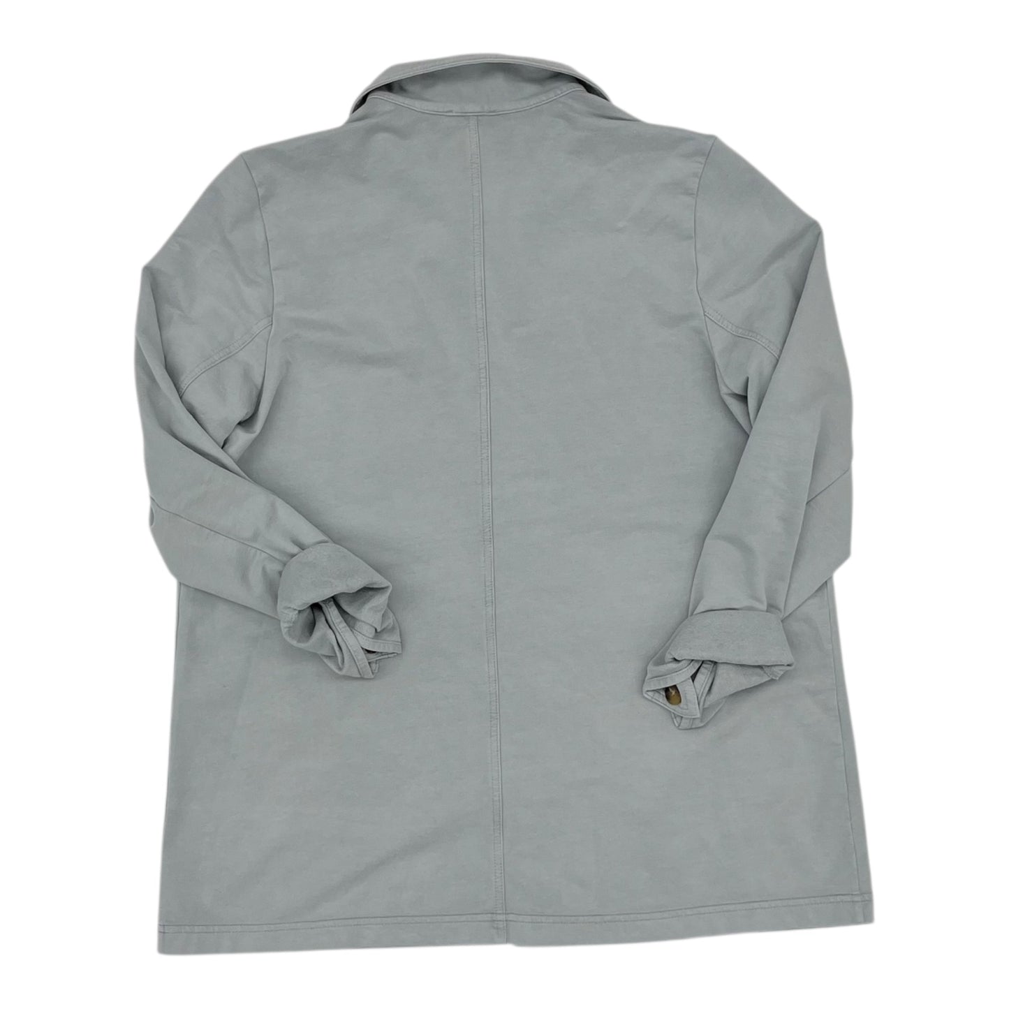 Jacket Shirt By J. Jill In Grey, Size:S