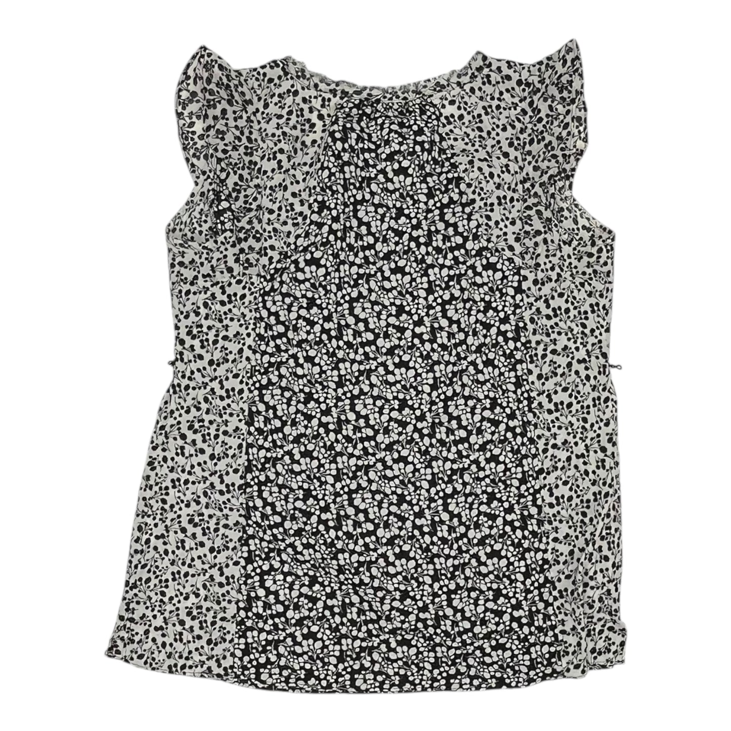 Mat Top Ss By Motherhood In Black & White, Size:M