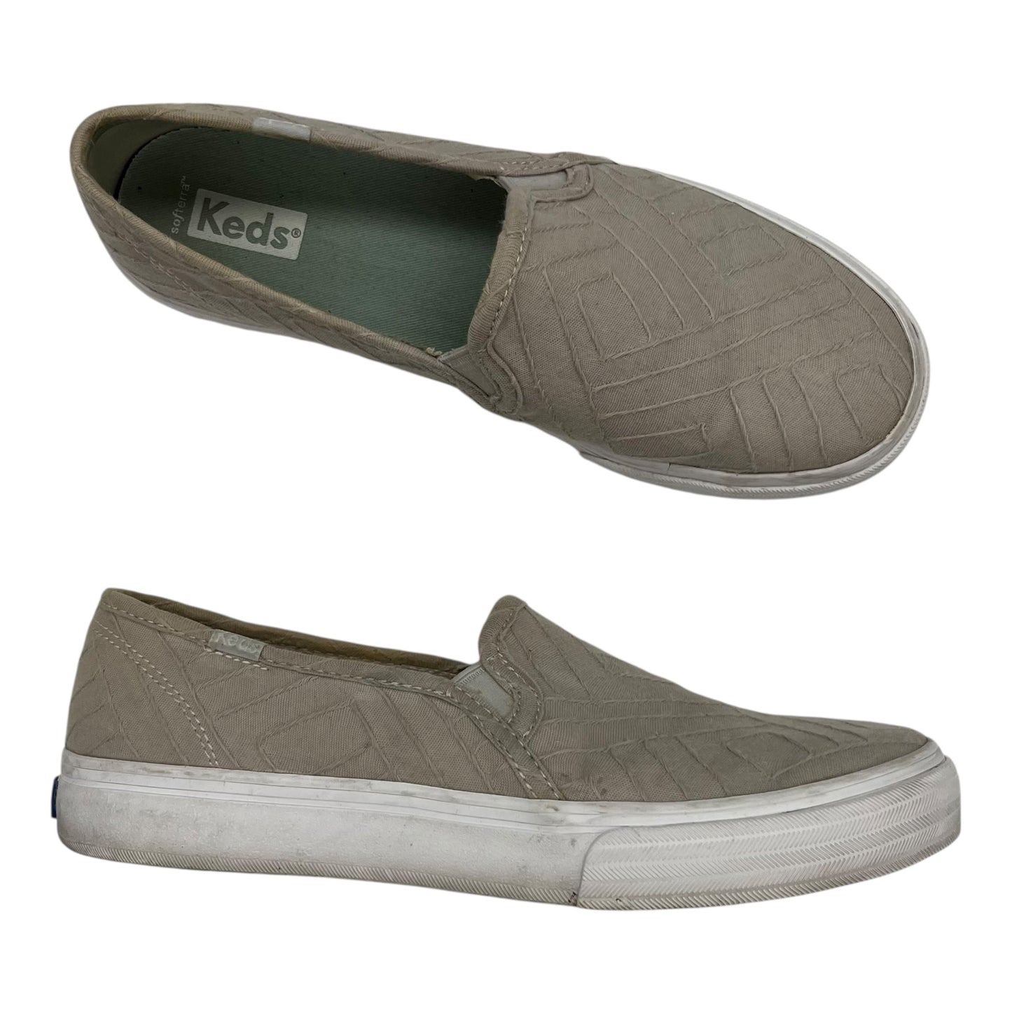Shoes Flats By Keds In Grey, Size:7.5