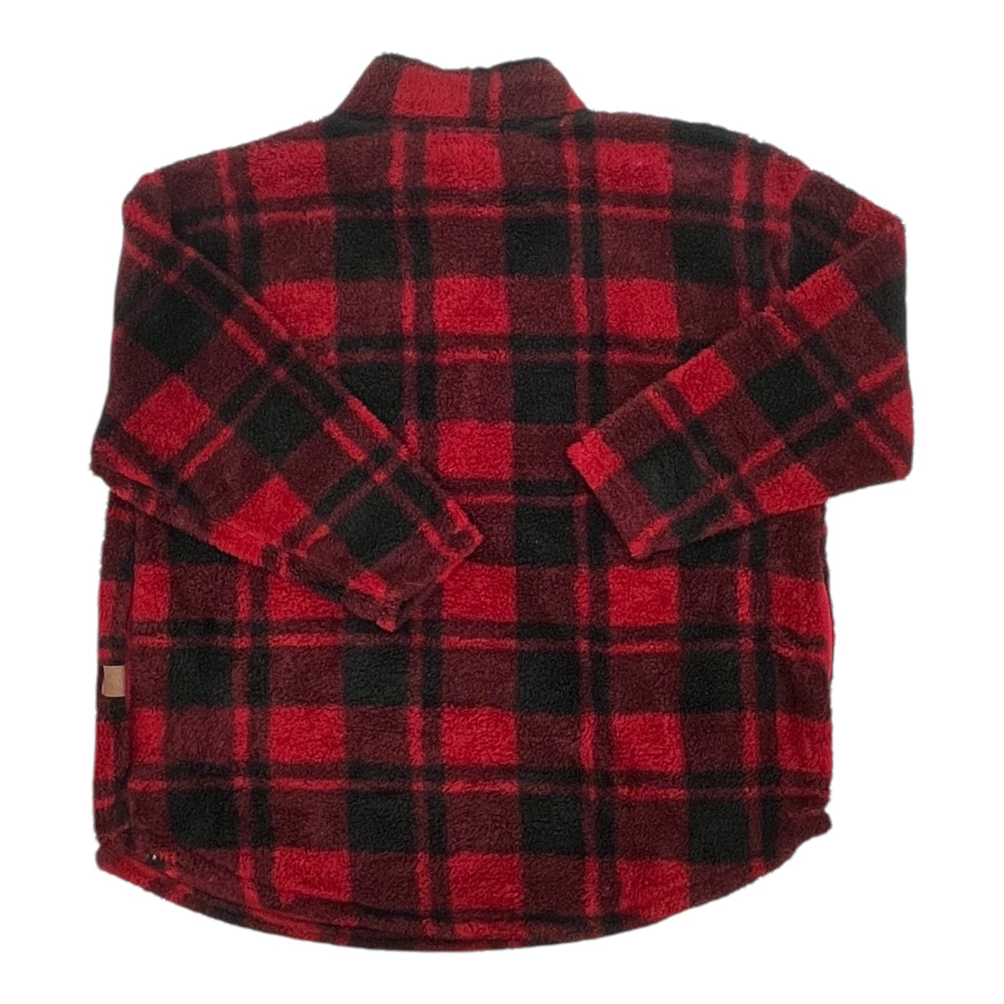 Sweatshirt Collar By Maurices In Black & Red, Size:3X