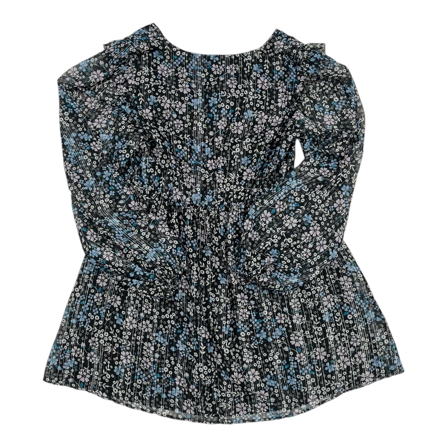 Tunic Ls By Blue Rain In Floral Print, Size:L